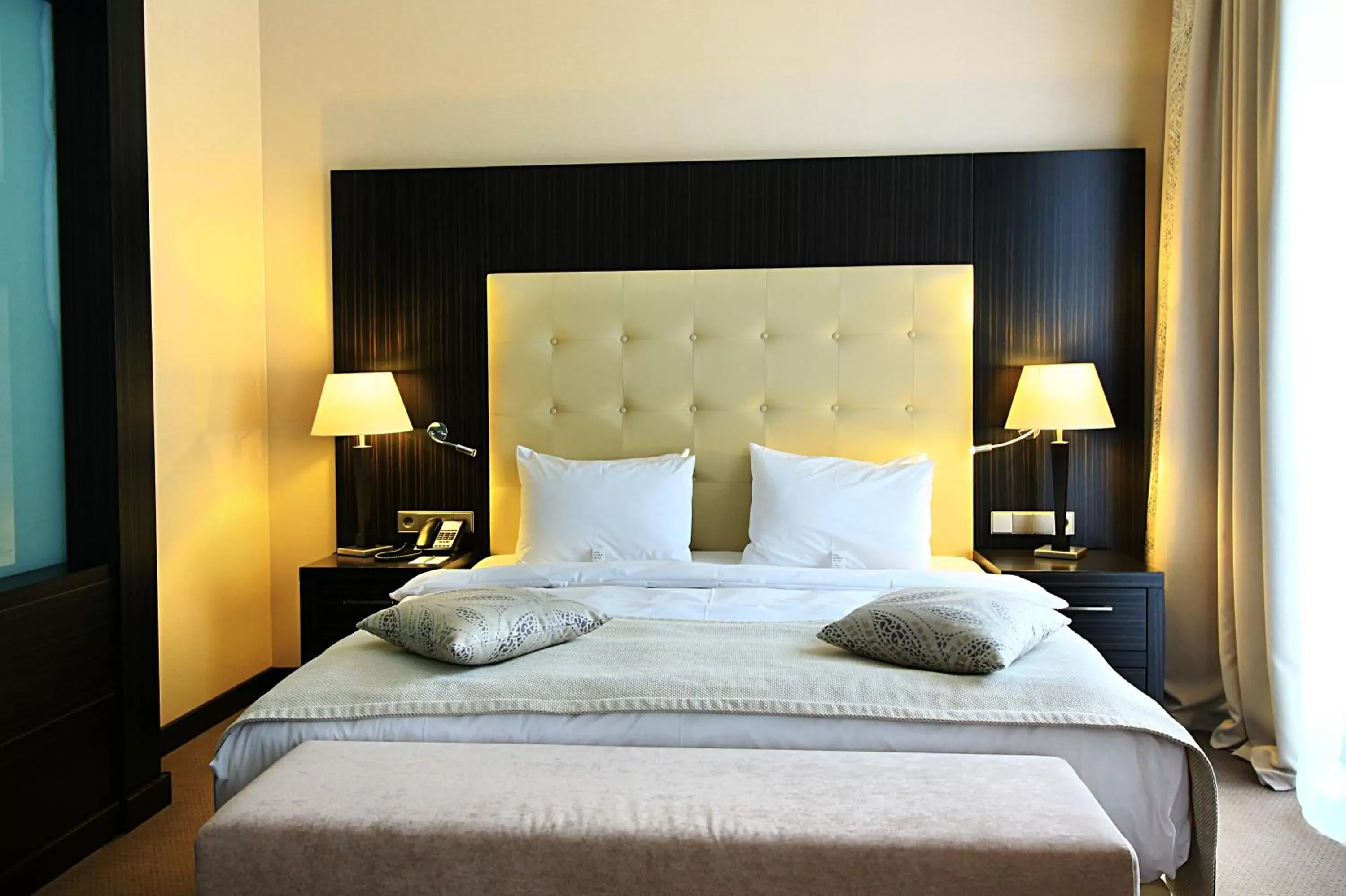 Bed in Crowne Plaza - Borjomi, an IHG Hotel