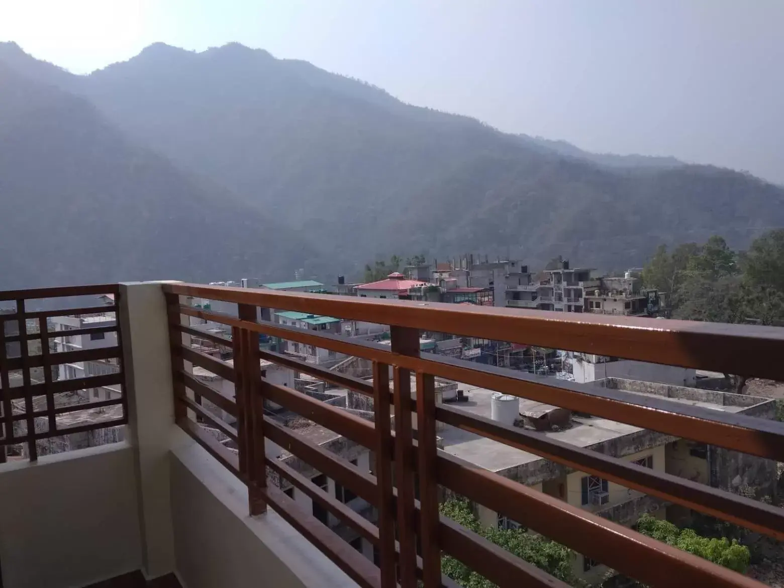 Balcony/Terrace, Mountain View in Rudram Hotel Yoga & Ayurveda Retreat
