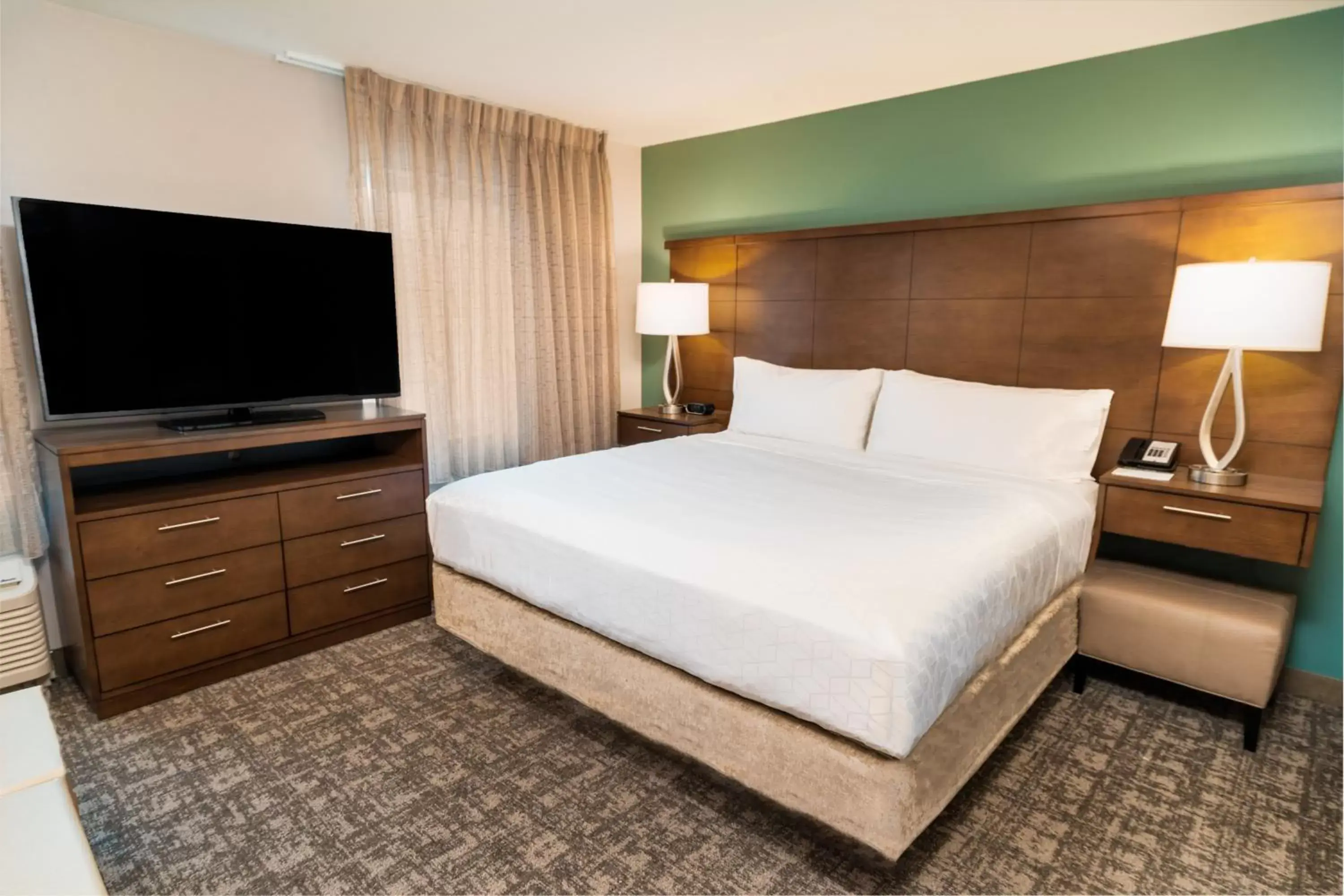Photo of the whole room, Bed in Staybridge Suites - Washington DC East - Largo, an IHG Hotel