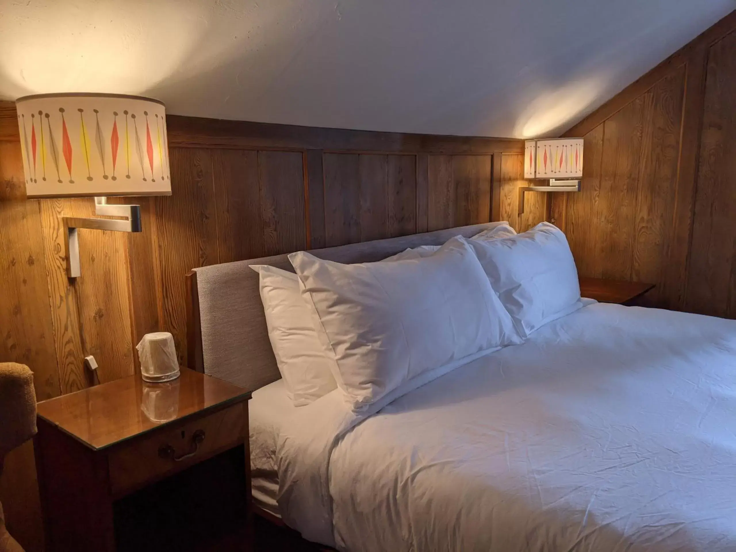 Bed in Mine and Farm, The Inn at Guerneville, CA