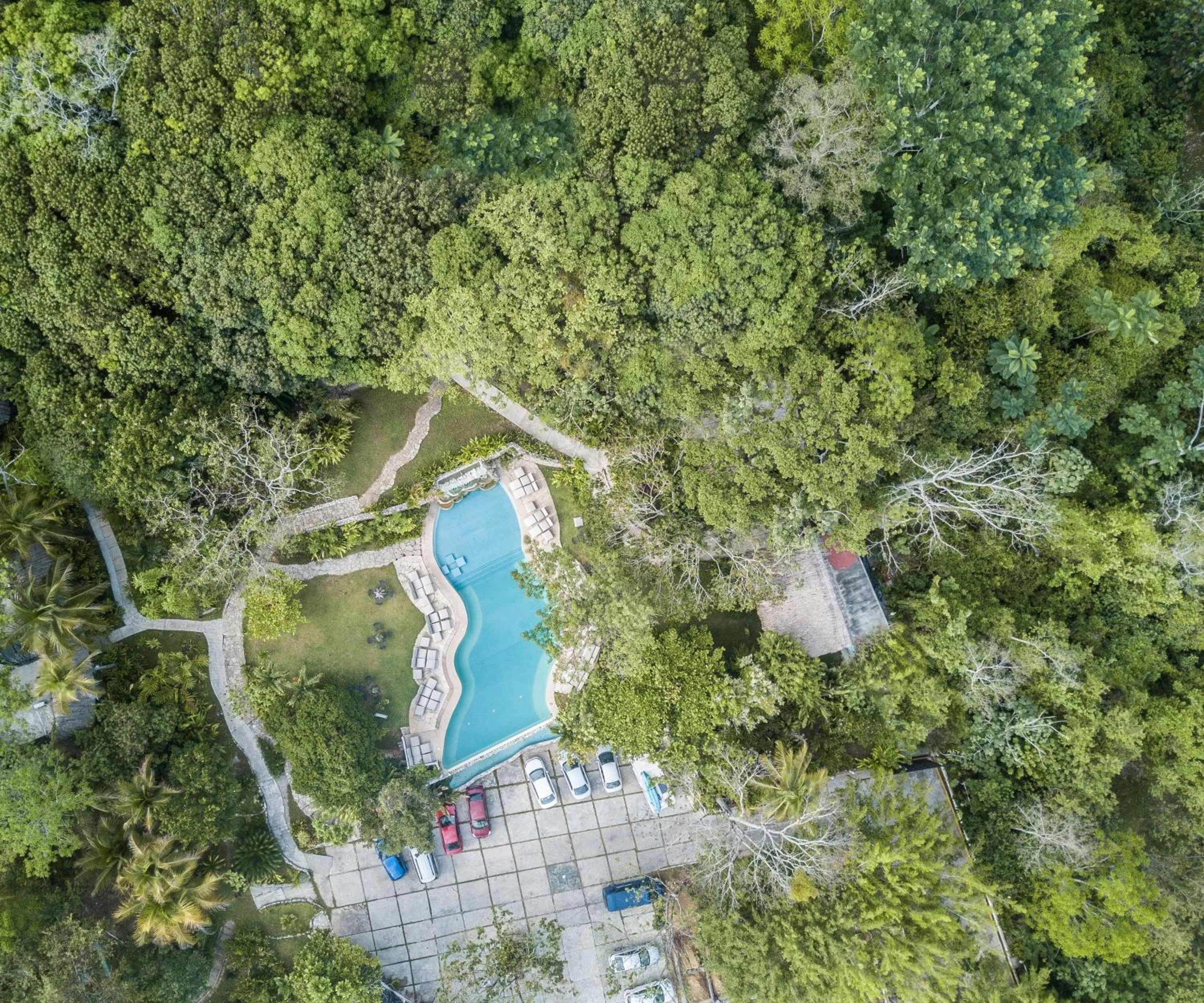 Bird's eye view in Hotel La Aldea del Halach Huinic