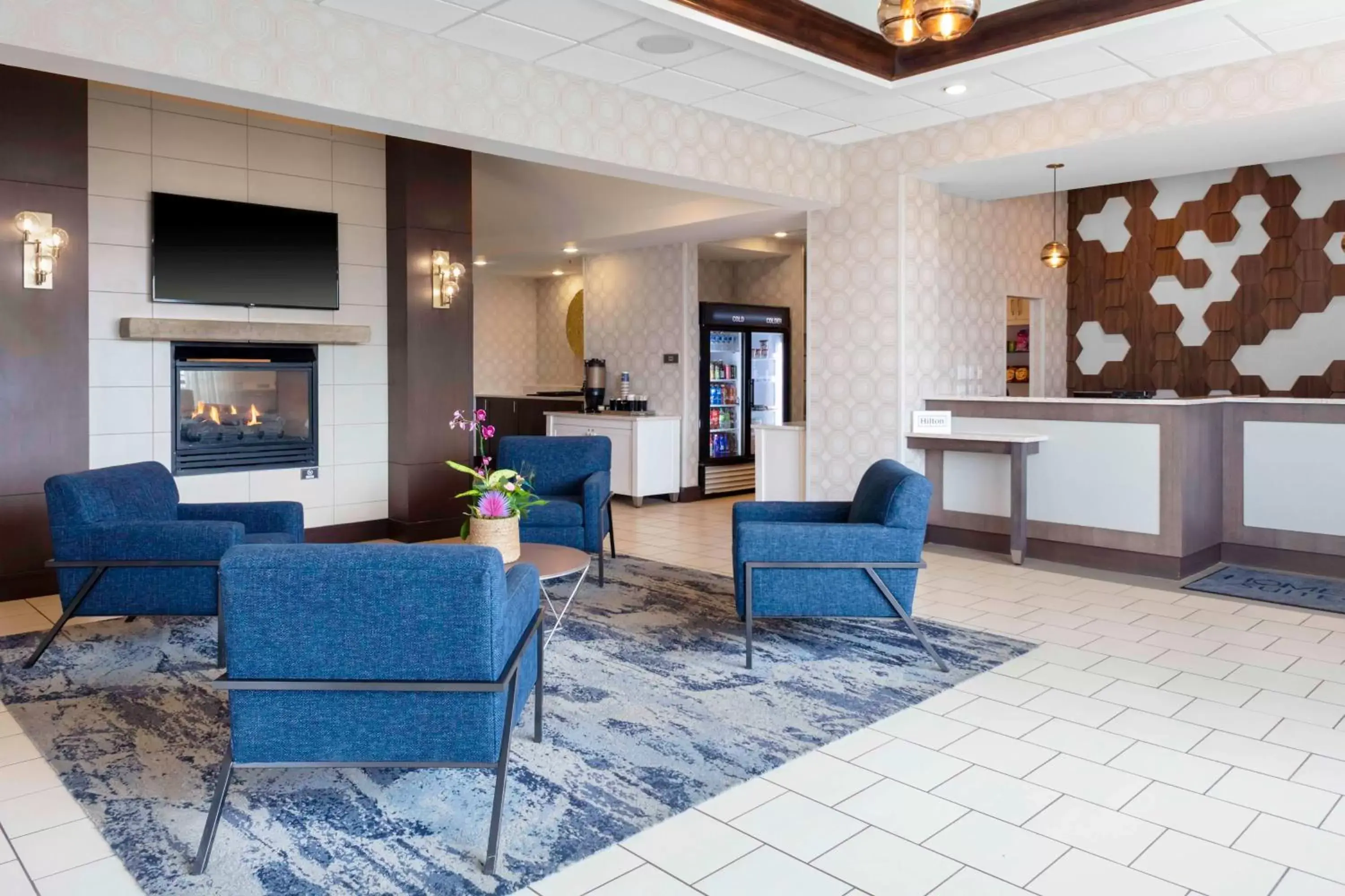 Lobby or reception, Lobby/Reception in Homewood Suites by Hilton St. Louis - Galleria