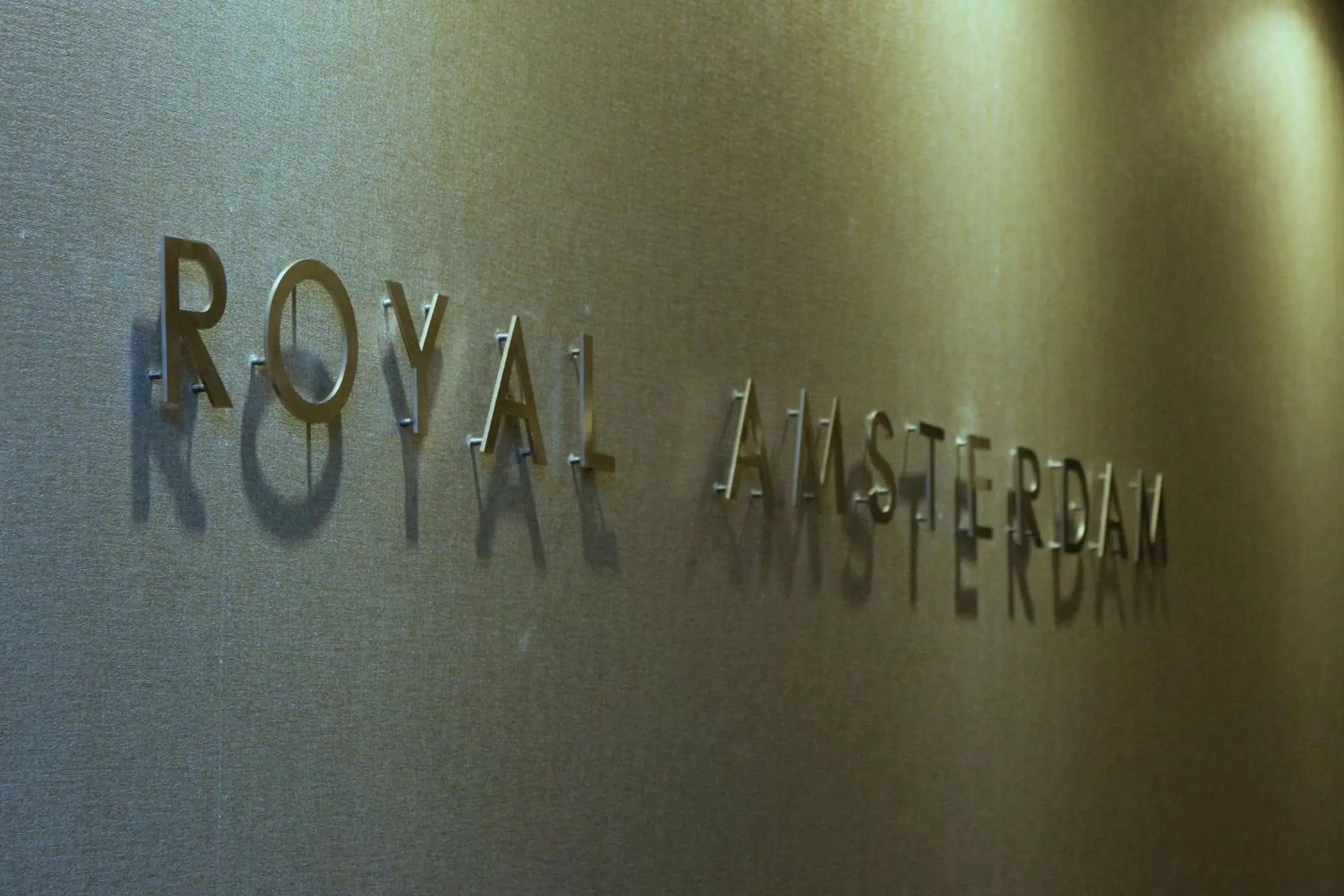 Decorative detail, Property Logo/Sign in Royal Amsterdam Hotel
