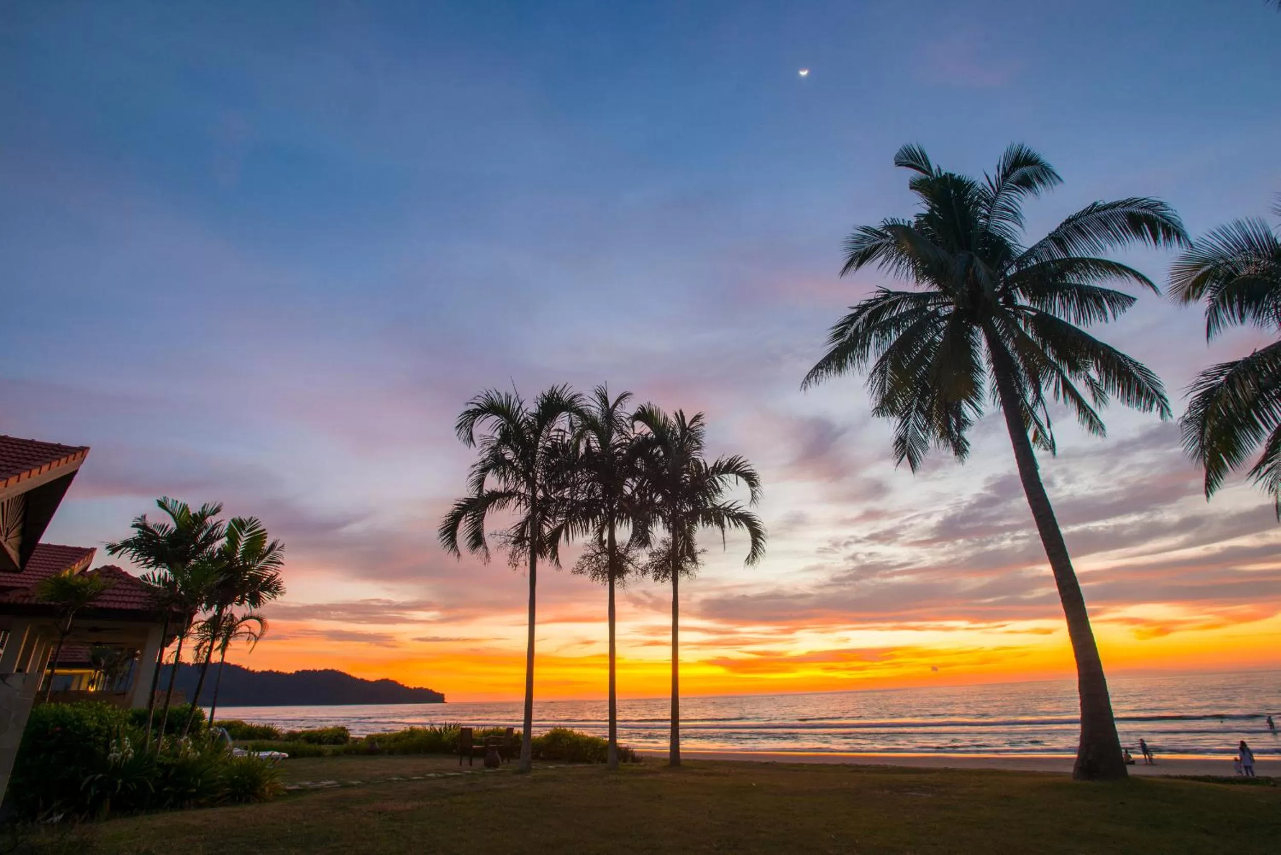 Natural landscape in Sabah Beach Villas & Suites