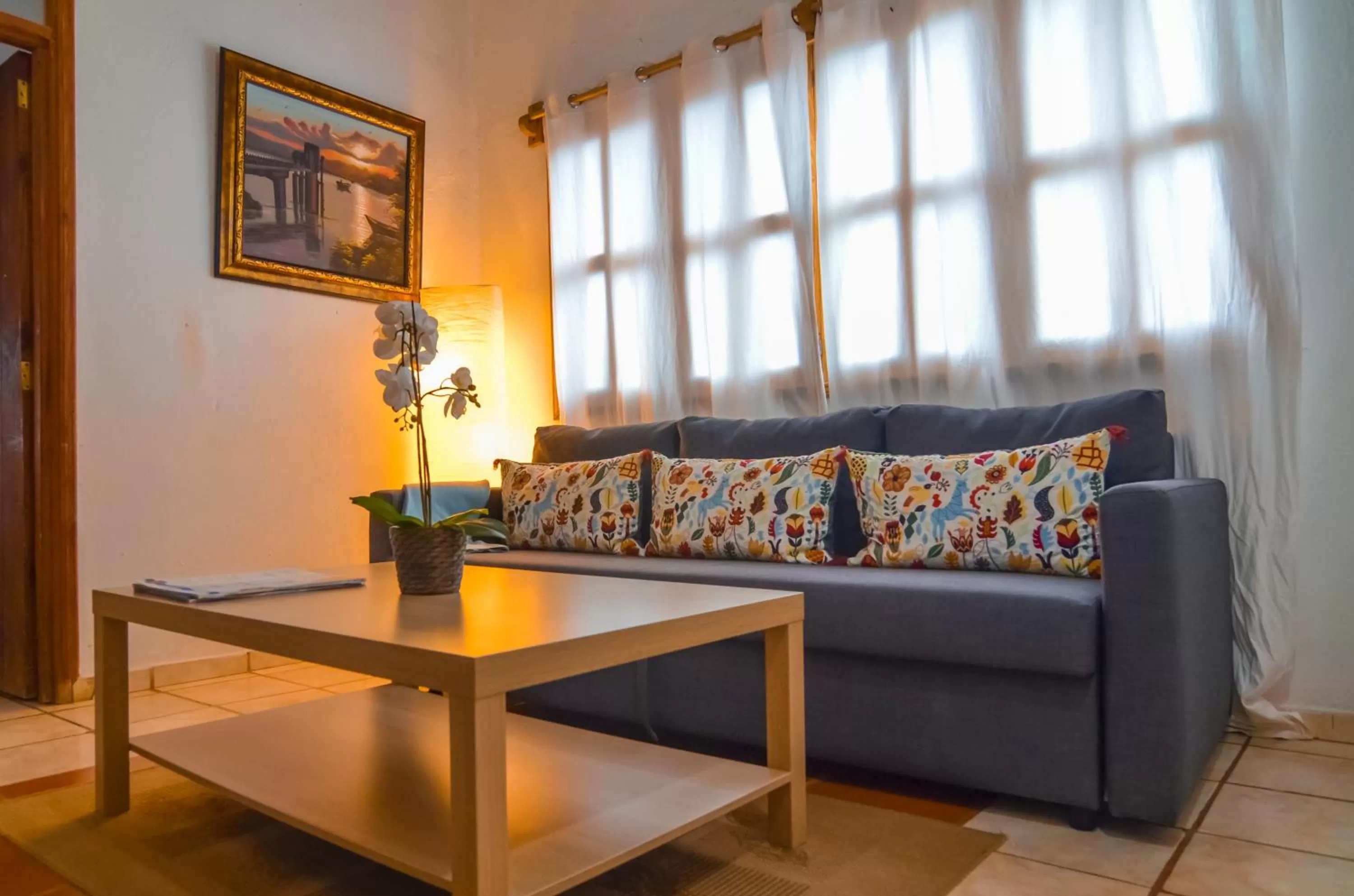 Living room in Hotel Rancho Constanza & Cabañas de la Montaña