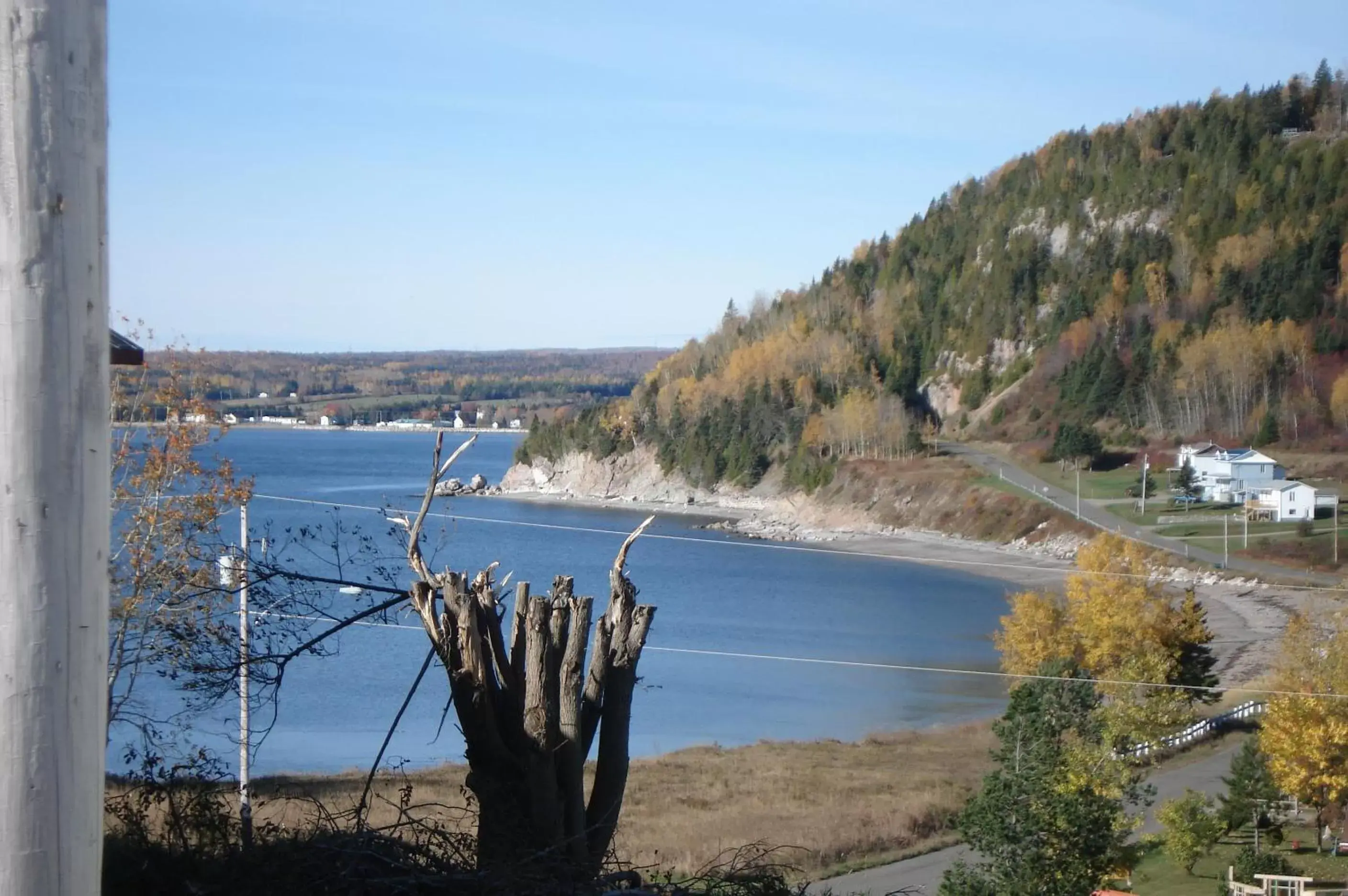 Natural landscape in Motel de l'anse