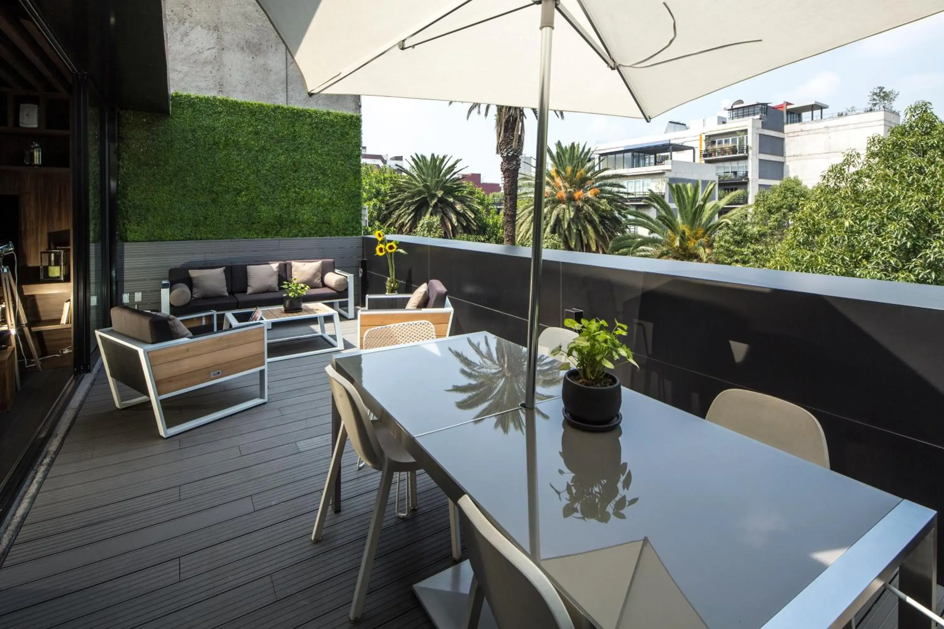 Balcony/Terrace in FlowSuites Condesa - Adults Only