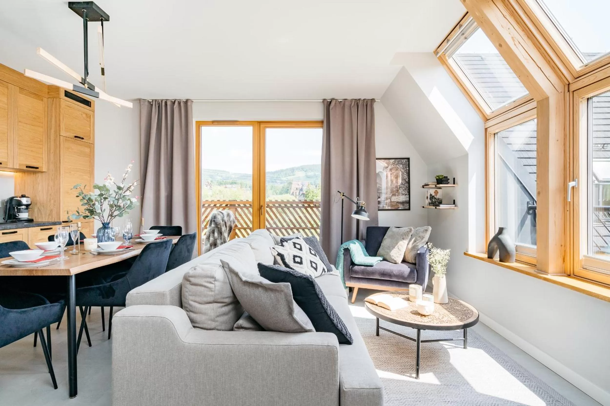 Kitchen or kitchenette in Polana Resort - LoftAffair Collection