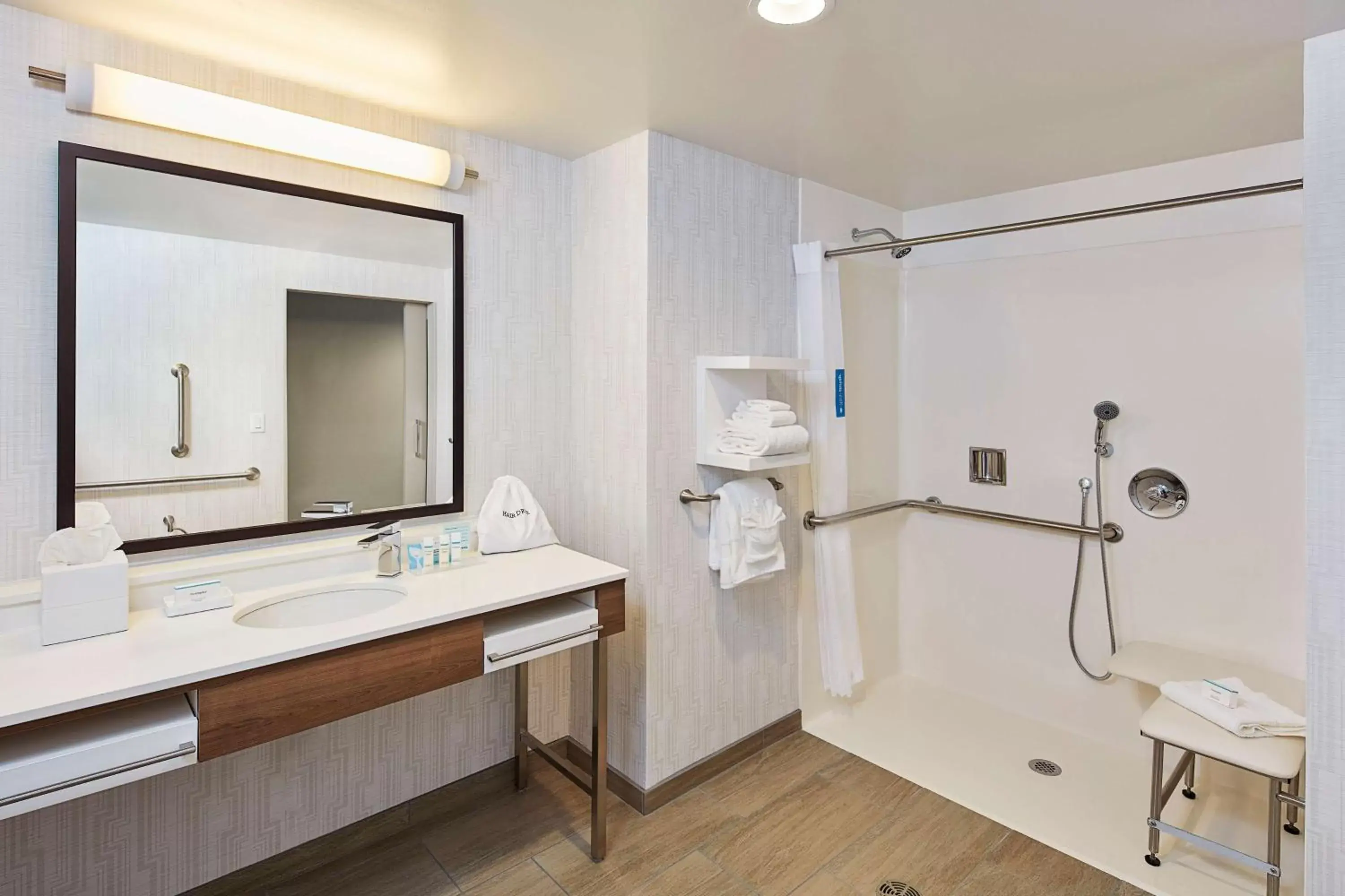 Bathroom in Hampton Inn & Suites Sacramento at CSUS