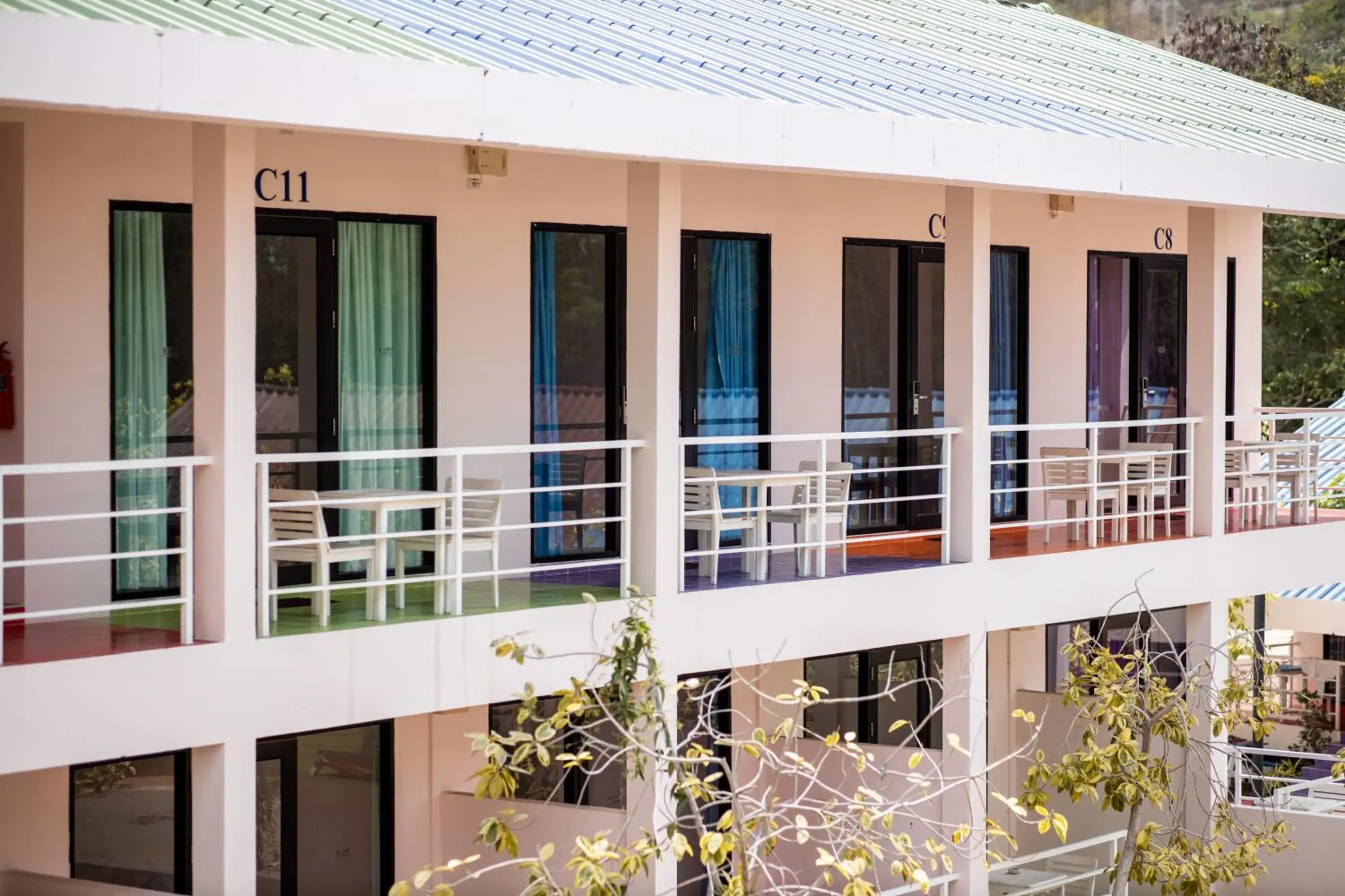 Balcony/Terrace, Property Building in Xanadu Beach Resort Koh Lan