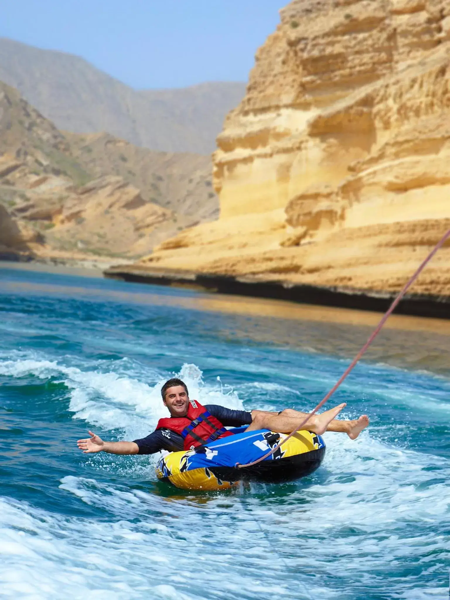 People, Canoeing in Shangri-La Barr Al Jissah, Muscat