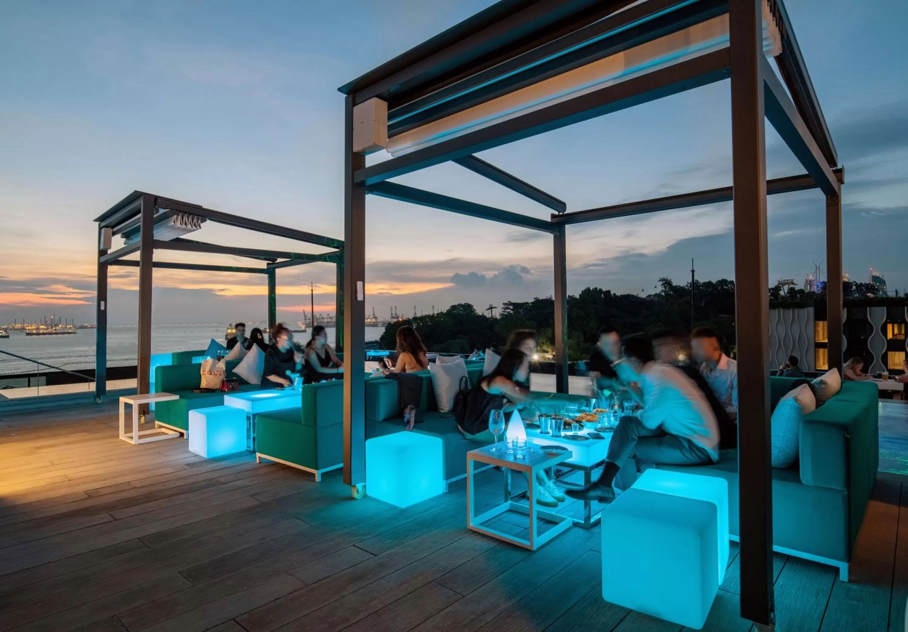 Restaurant/places to eat in The Outpost Hotel Sentosa by Far East Hospitality