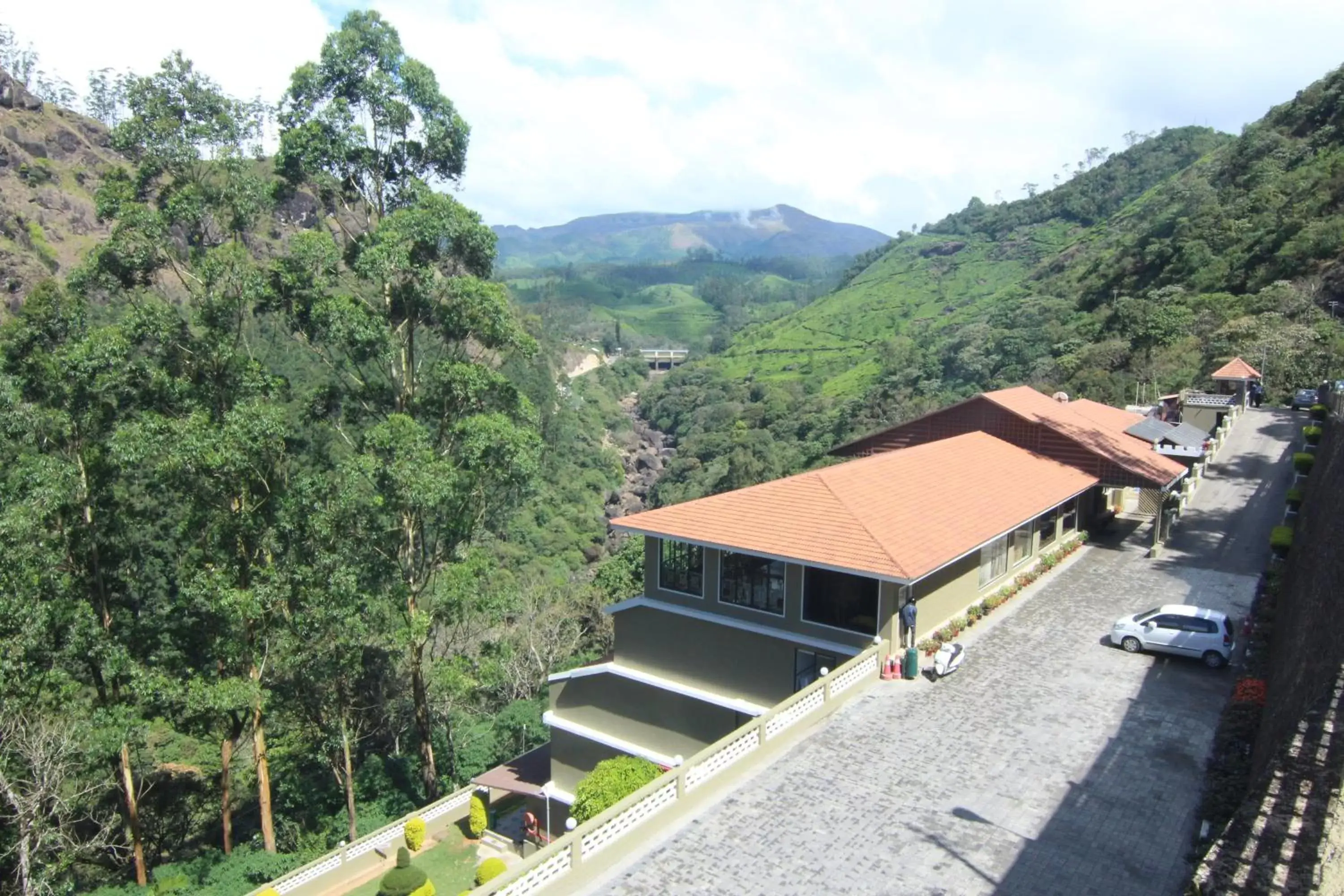 Mountain view in Abad Copper Castle Resort