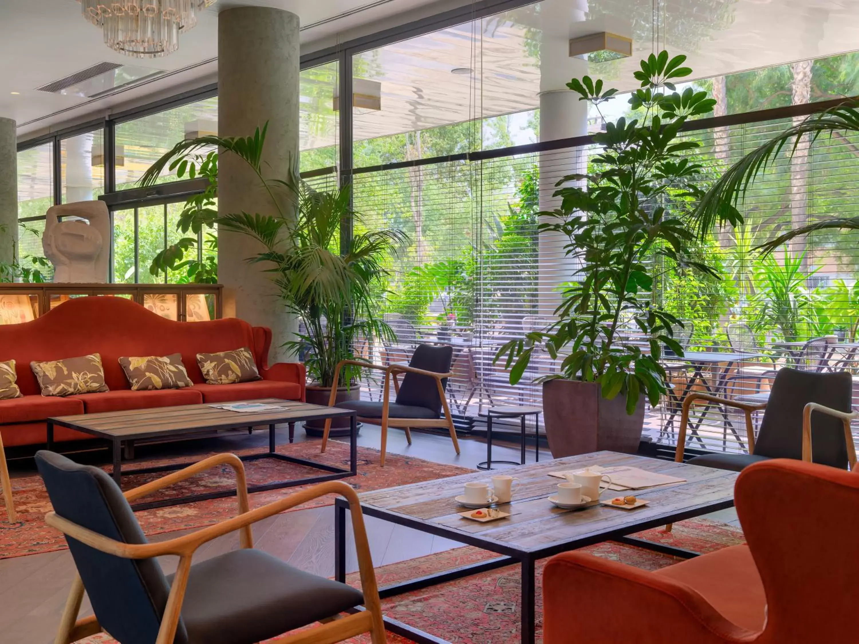 Lobby or reception in H10 Marina Barcelona Lobby or reception in H10 Marina Barcelona