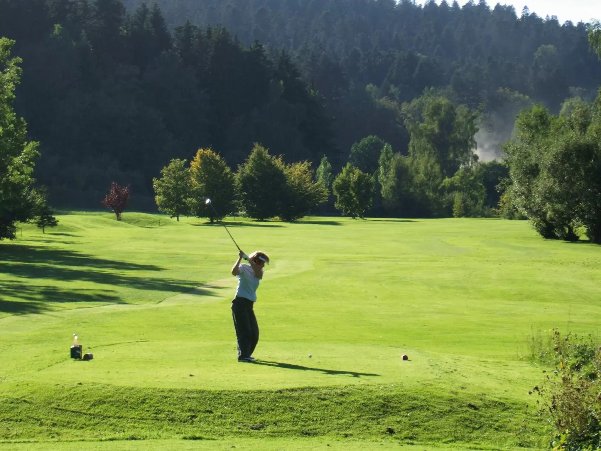 Golfcourse, Golf in Hotel Grüner Wald