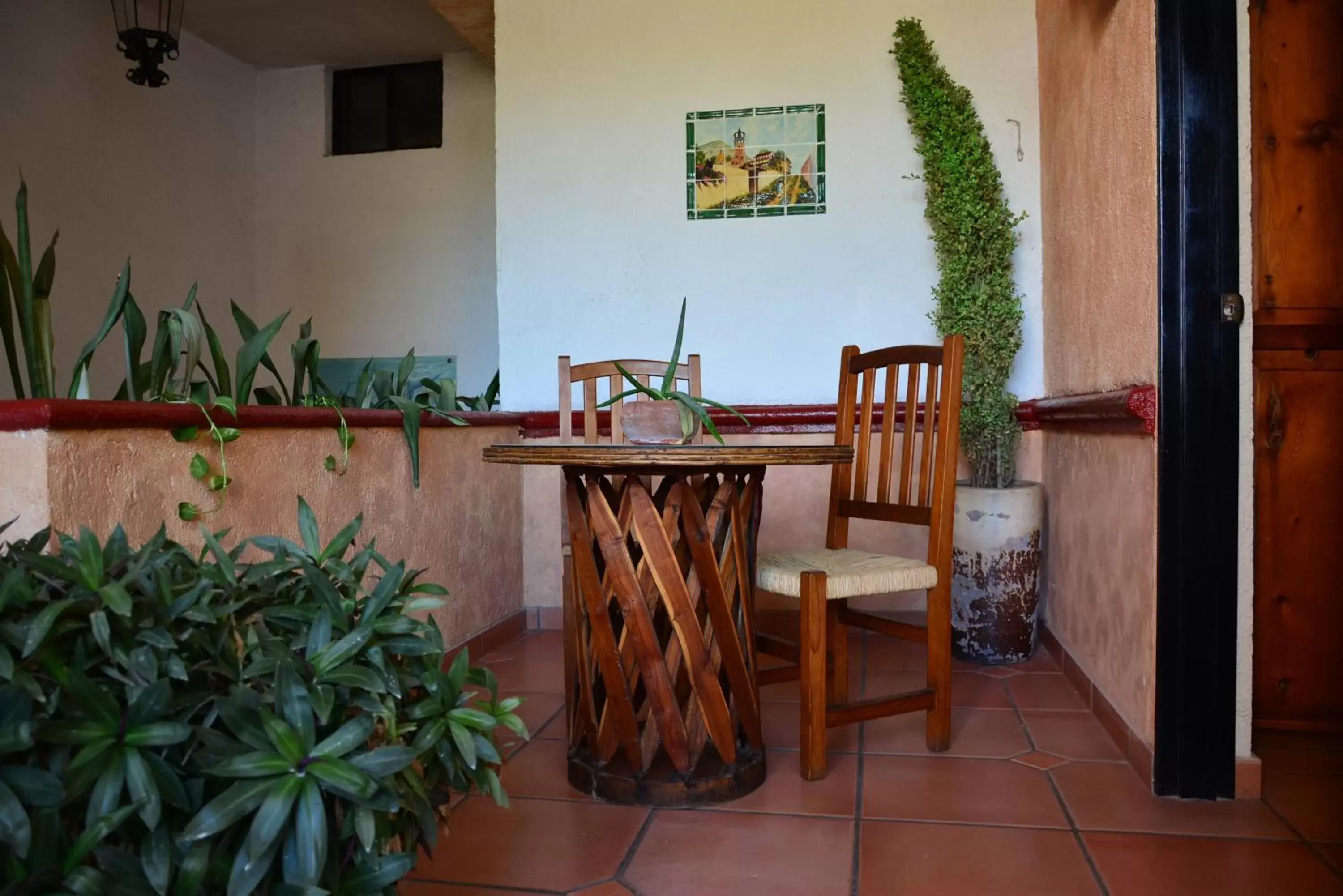 Seating area in Hotel Posada Luna Sol