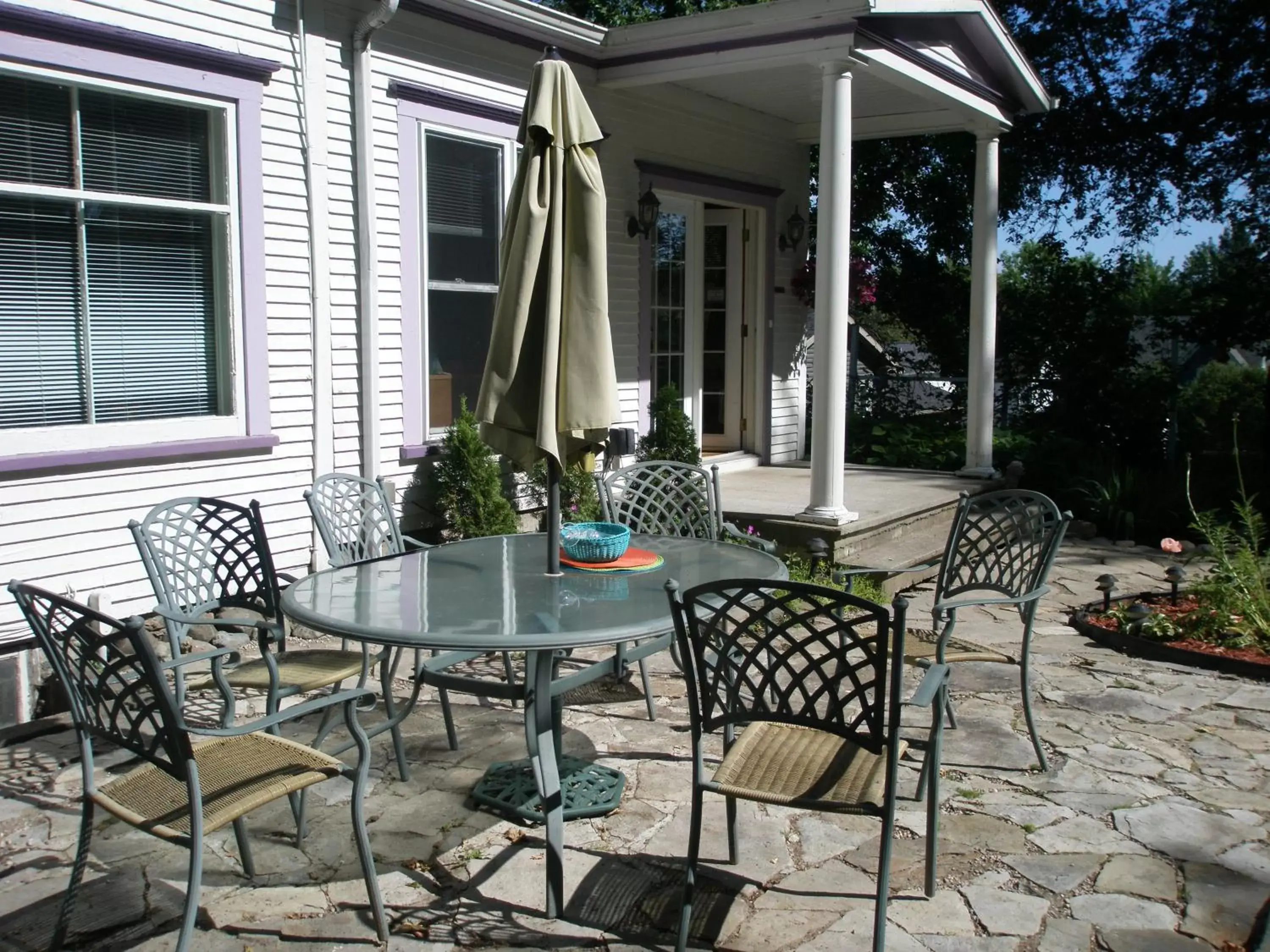 Balcony/Terrace, Patio/Outdoor Area in Ô Bois Dormant B&B