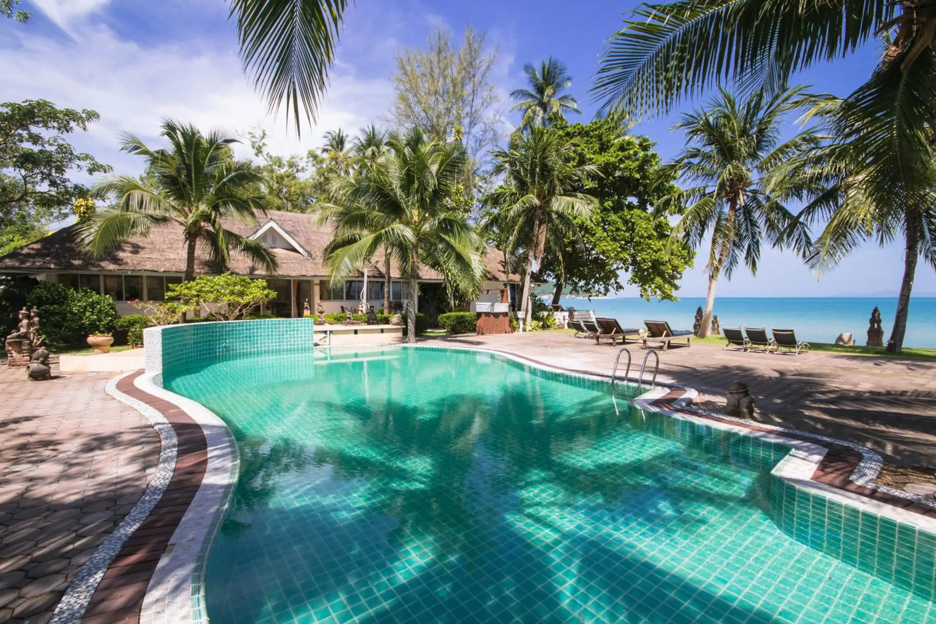 Pool view in Rajapruek Samui Resort - SHA Plus Pool view in Rajapruek Samui Resort - SHA Plus