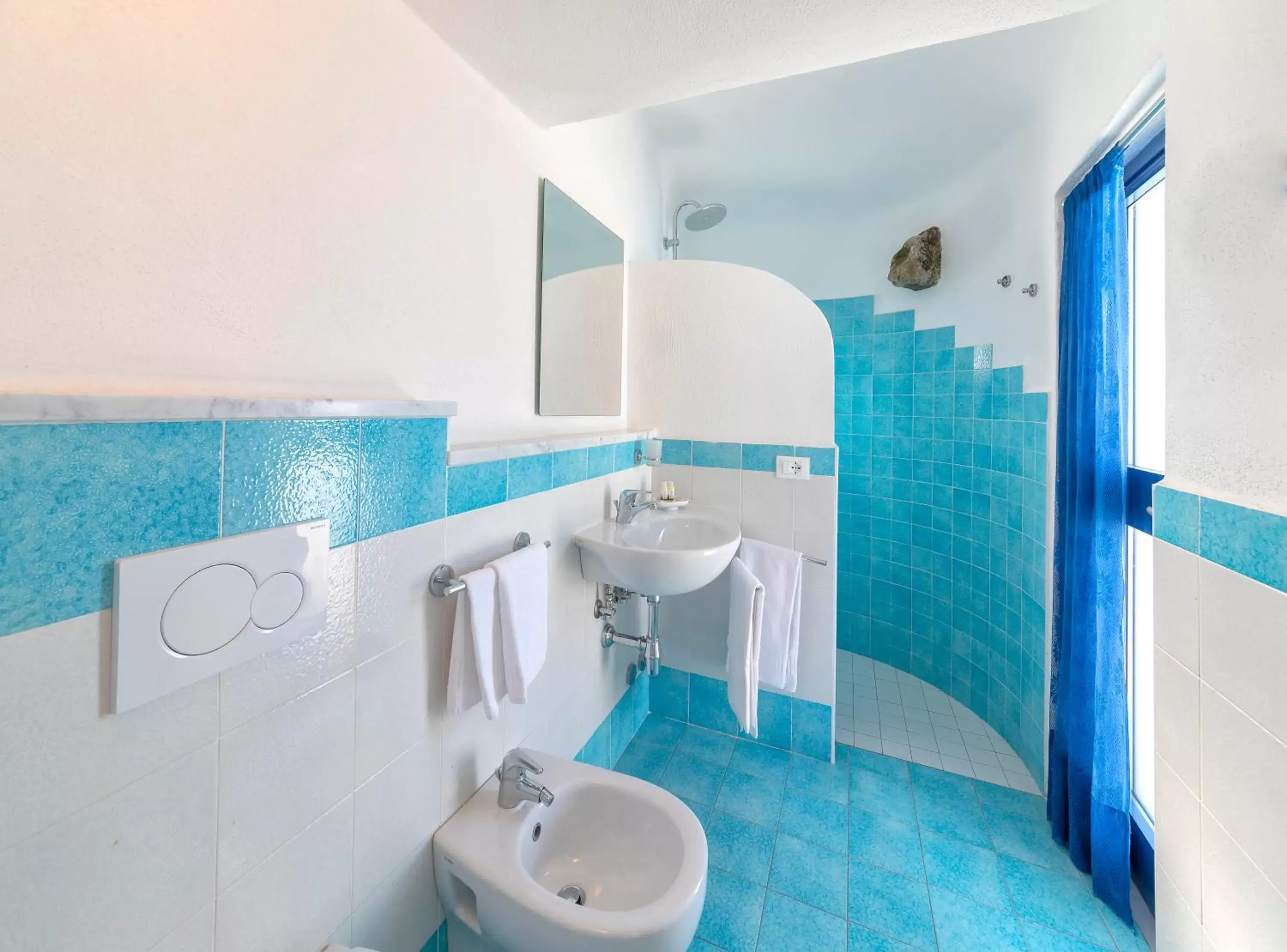 Shower, Bathroom in Villa Ravino Aparthotel