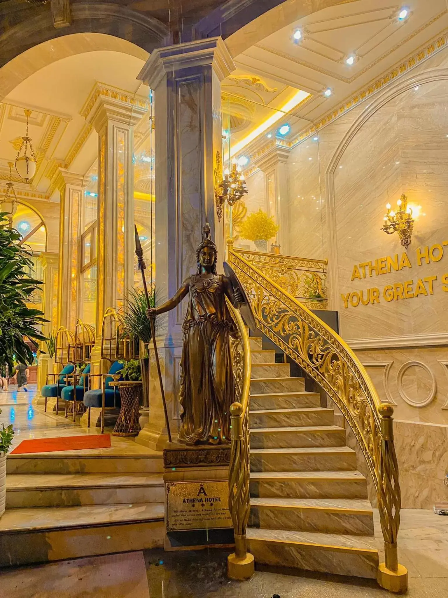 Facade/entrance in Athena Hotel Quy Nhơn Facade/entrance in Athena Hotel Quy Nhơn