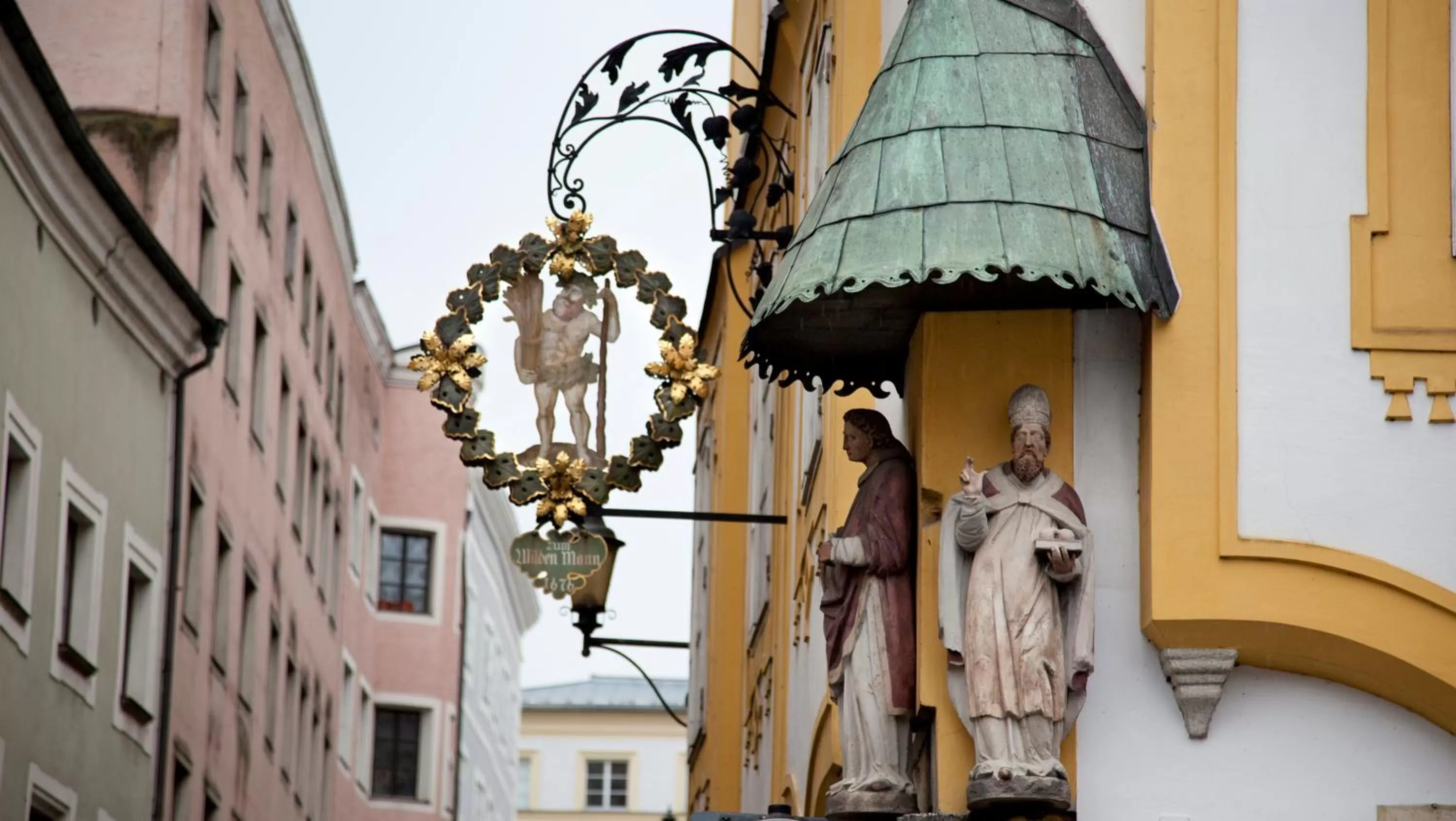 Facade/entrance in Hotel Wilder Mann