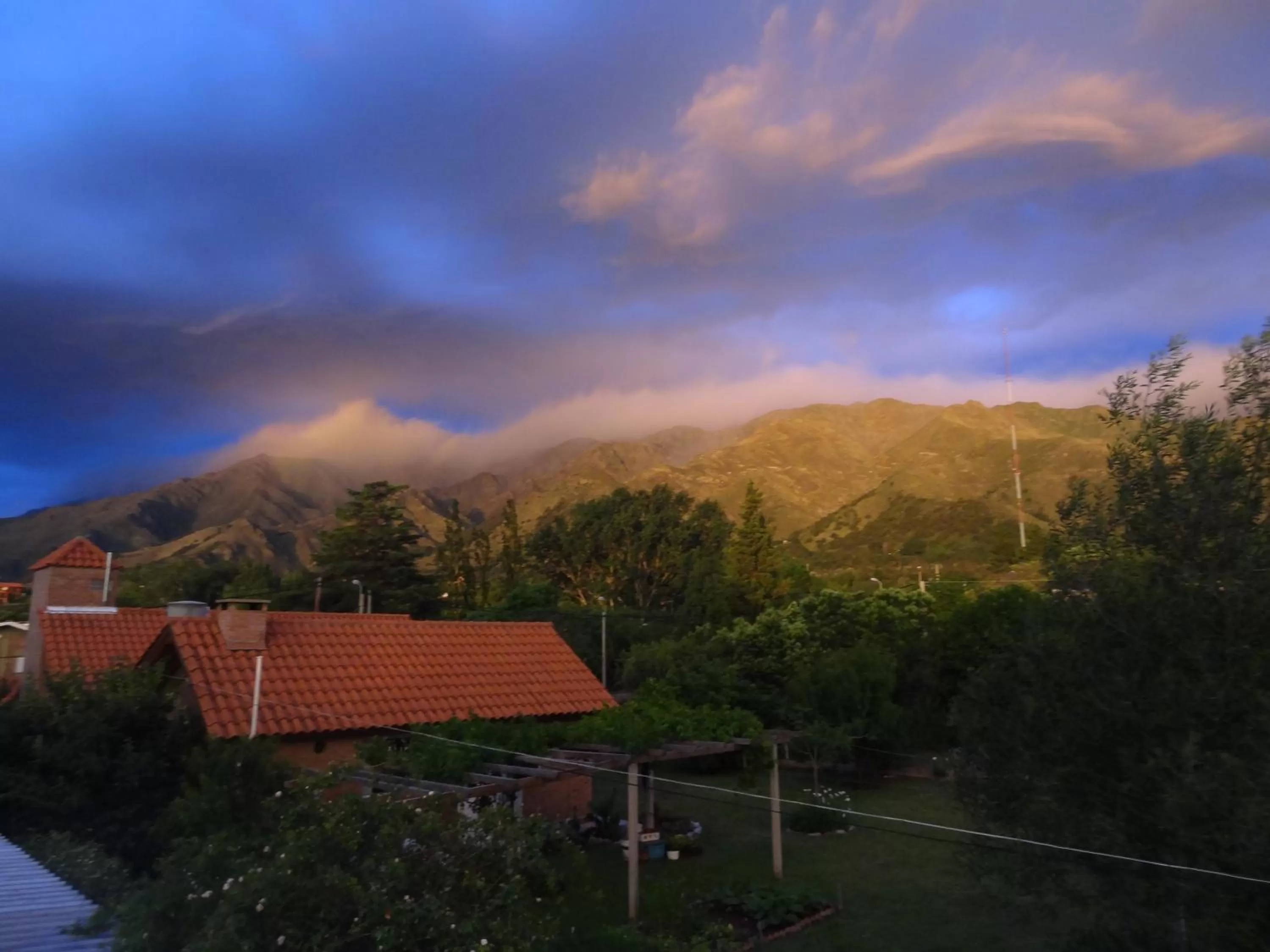 Bird's eye view in Hostería Lida