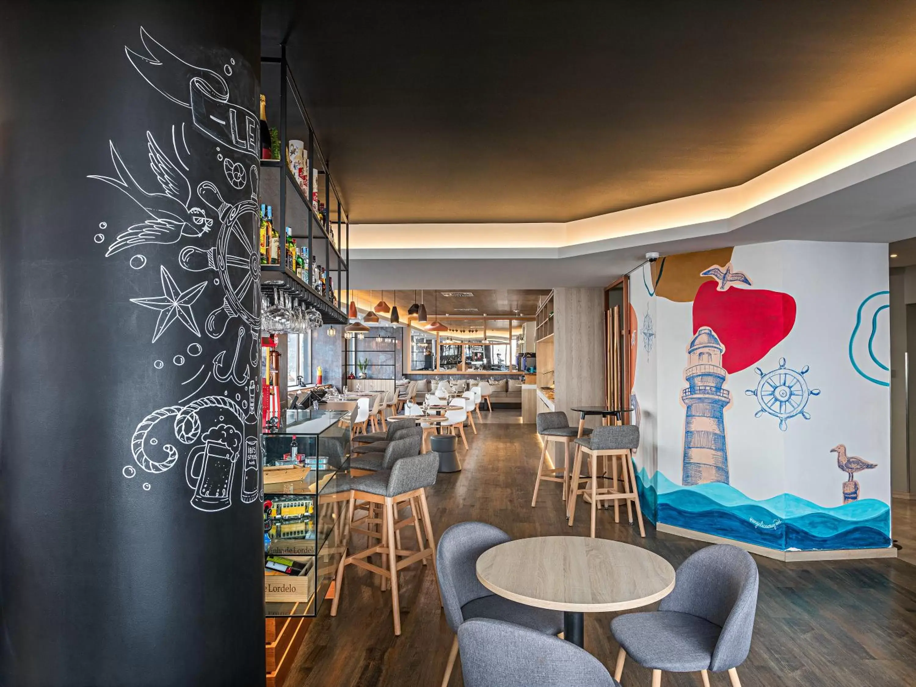 Restaurant/places to eat, Lounge/Bar in Ibis Styles Lisboa Centro Liberdade NE