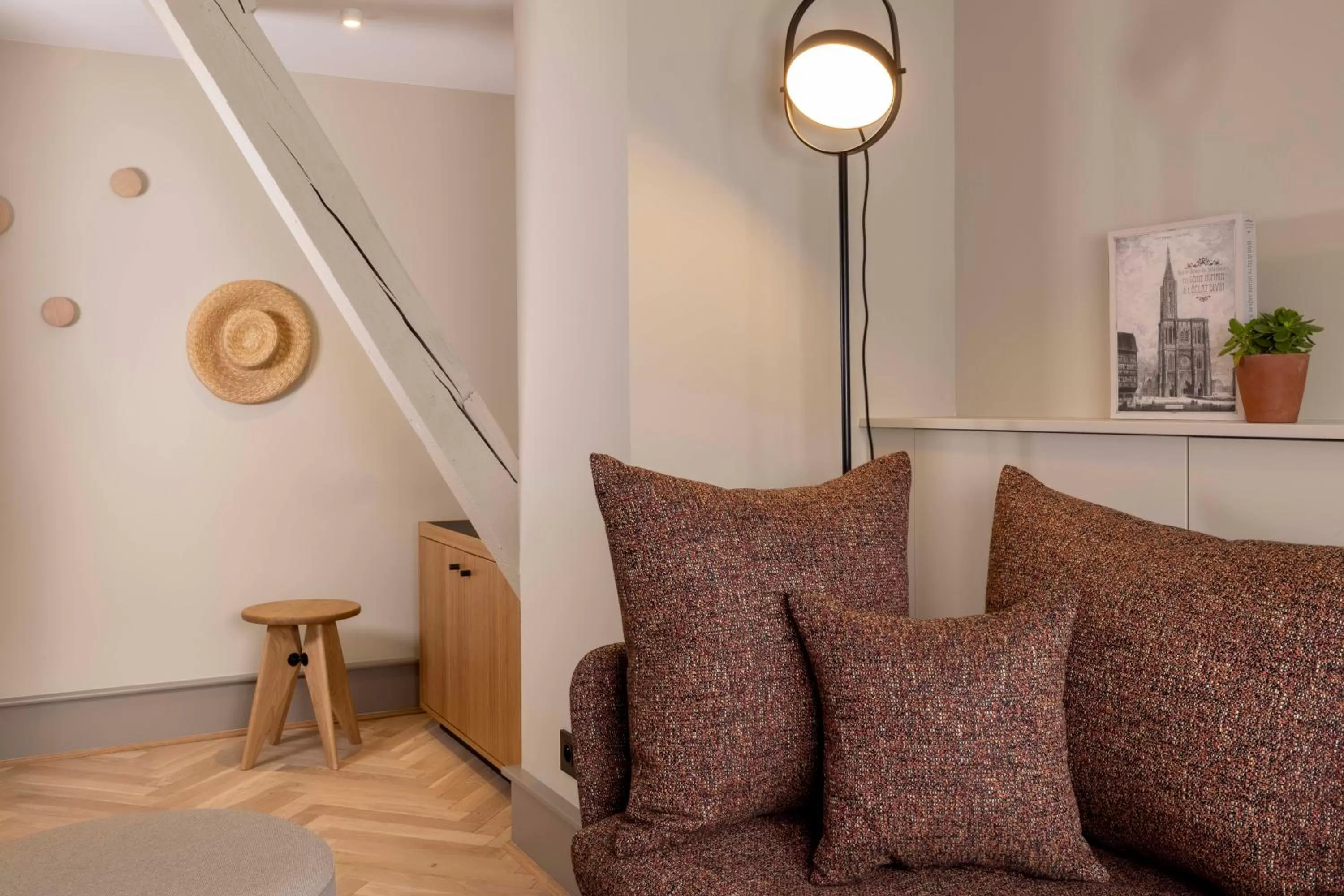 Living room in Hotel La Diligence