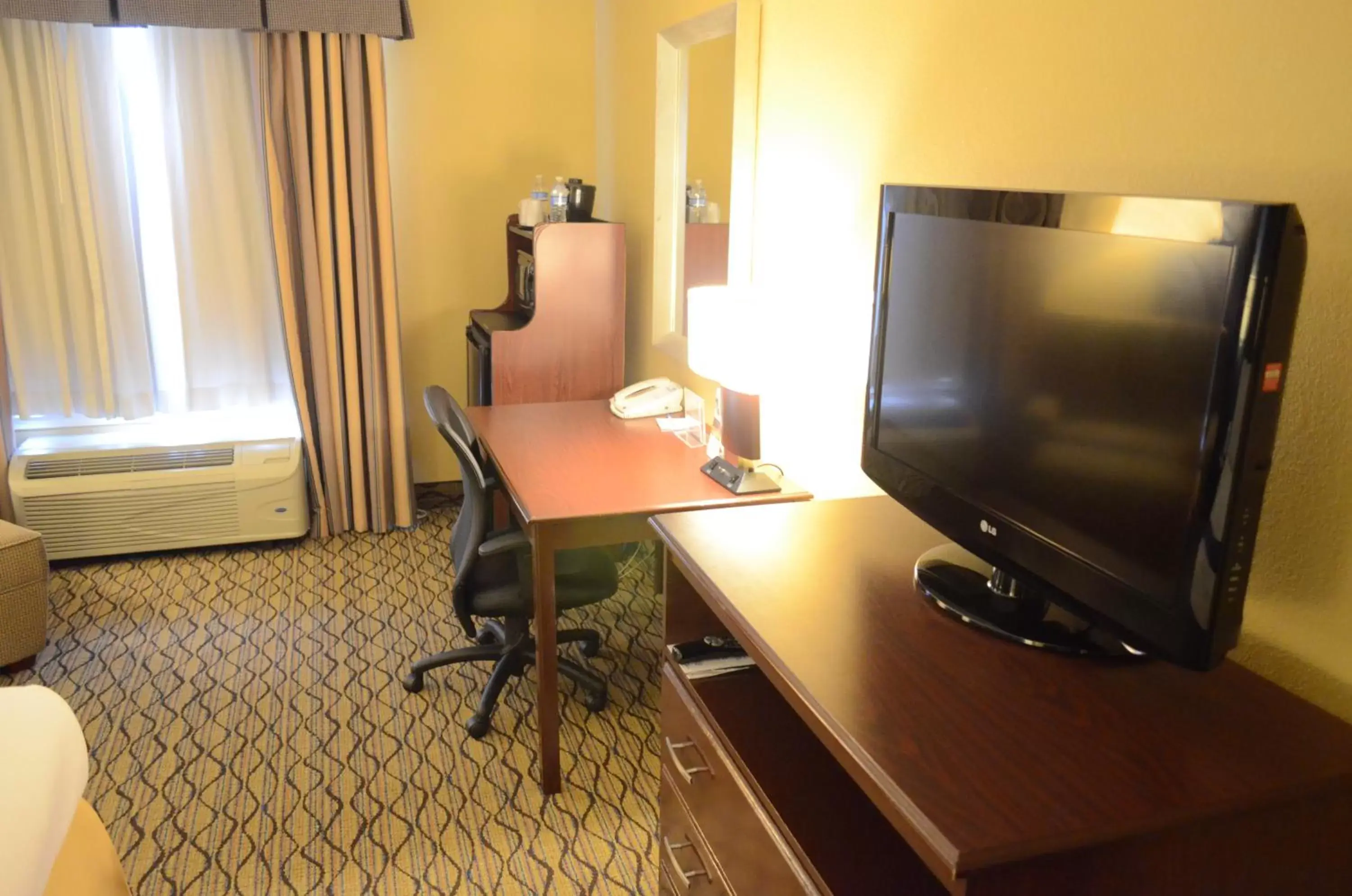 TV and multimedia, TV/Entertainment Center in Holiday Inn Express Hotel & Suites Houston-Downtown Convention Center, an IHG Hotel