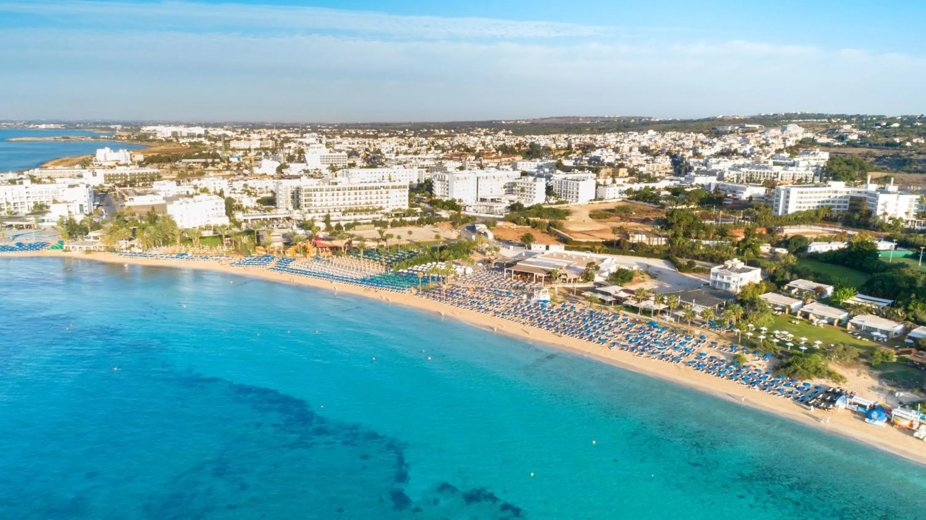 Beach, Bird's-eye View in Amanti, MadeForTwo Hotels - Ayia Napa