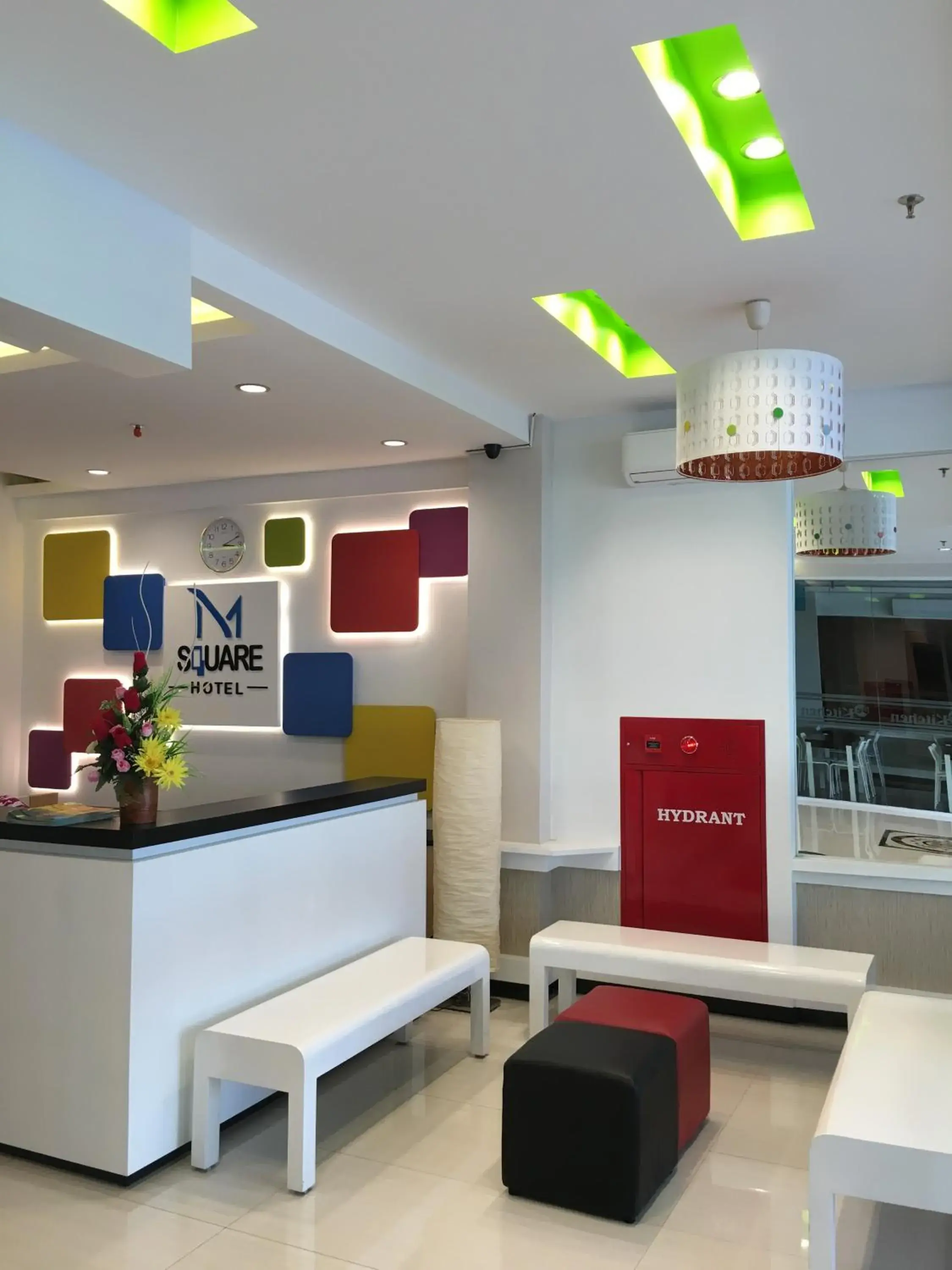 Lobby or reception, Lounge/Bar in Msquare Hotel