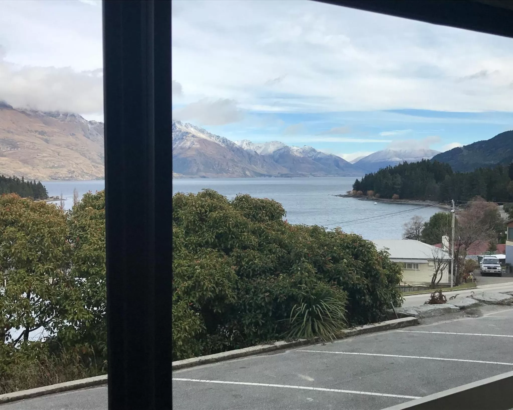 Lake view in Earnslaw Lodge