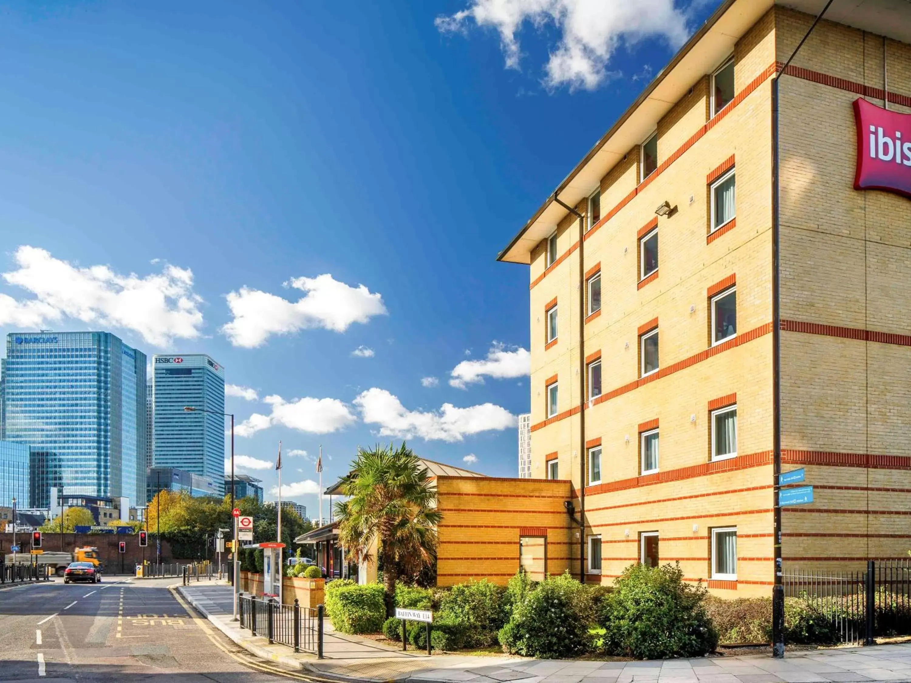 Property building in ibis London Docklands Canary Wharf