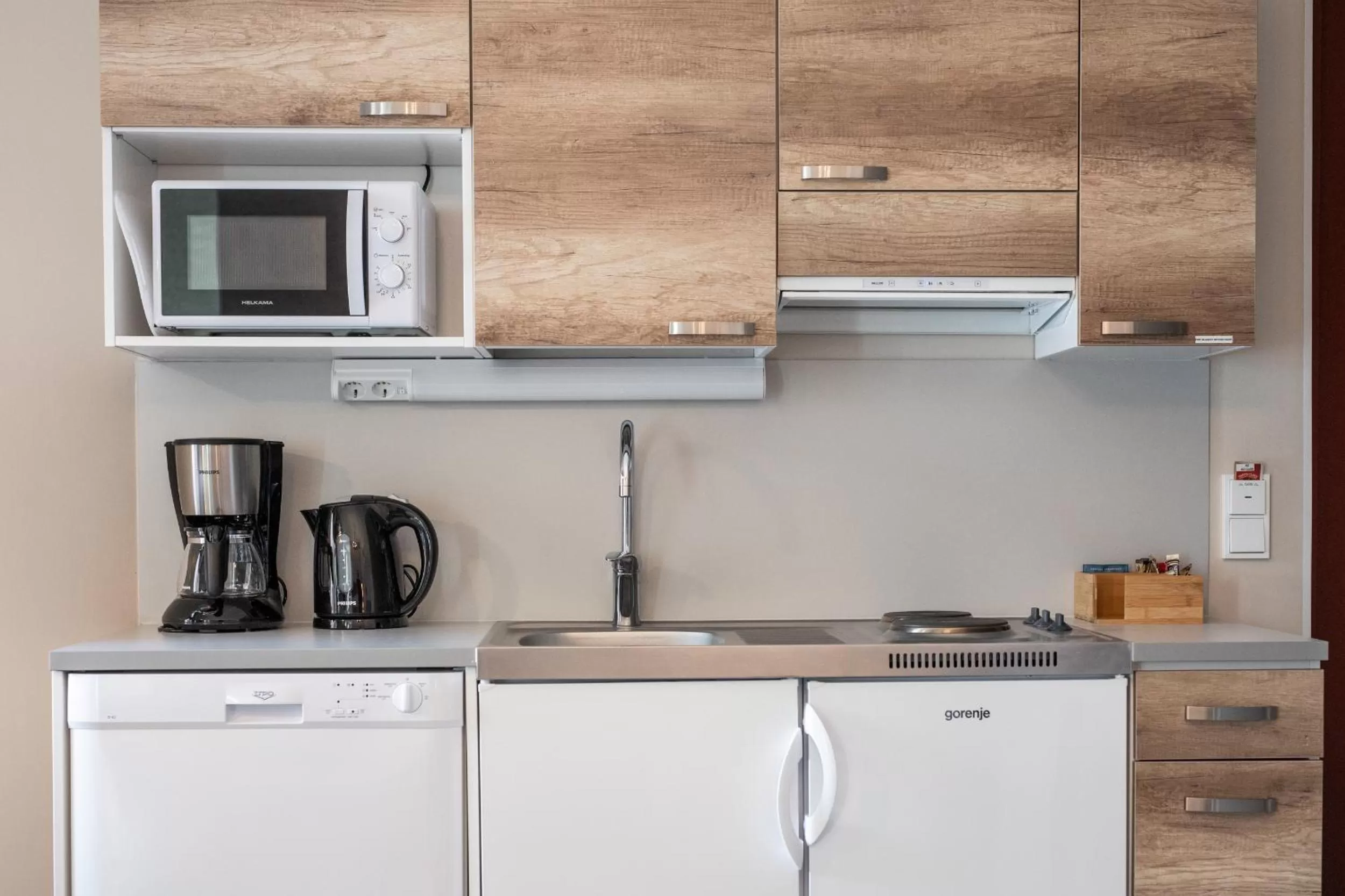 Kitchen or kitchenette in Santa Claus Holiday Village