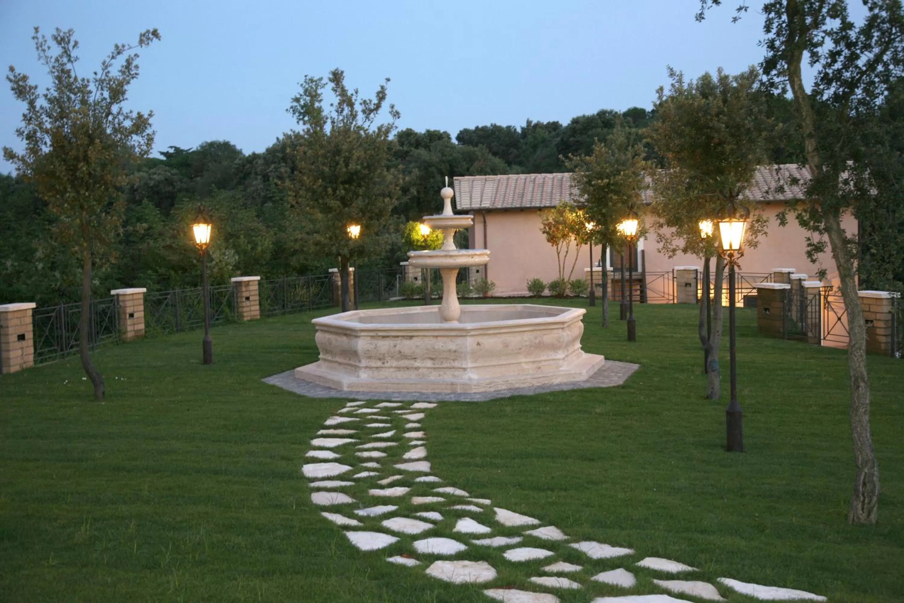 Garden in Relais Castrum Boccea