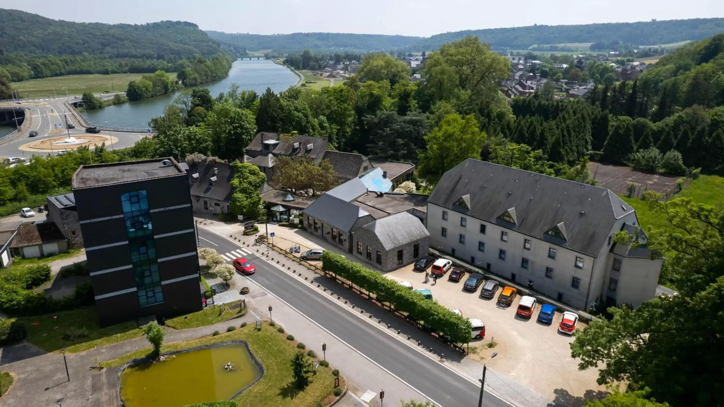 Bird's eye view, Bird's-eye View in Hotel Les Jardins De La Molignée