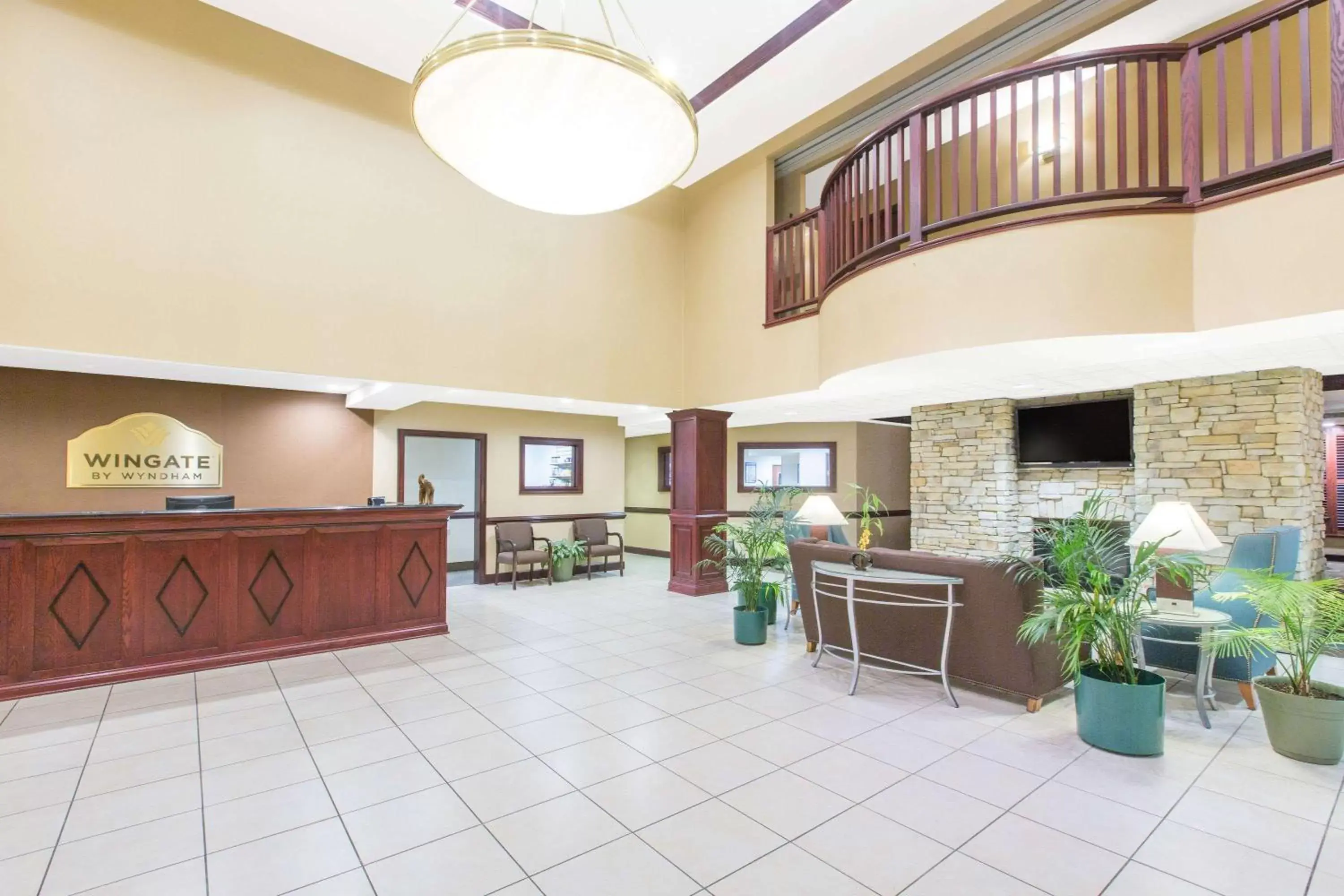 Lobby or reception, Lobby/Reception in Wingate By Wyndham Southport