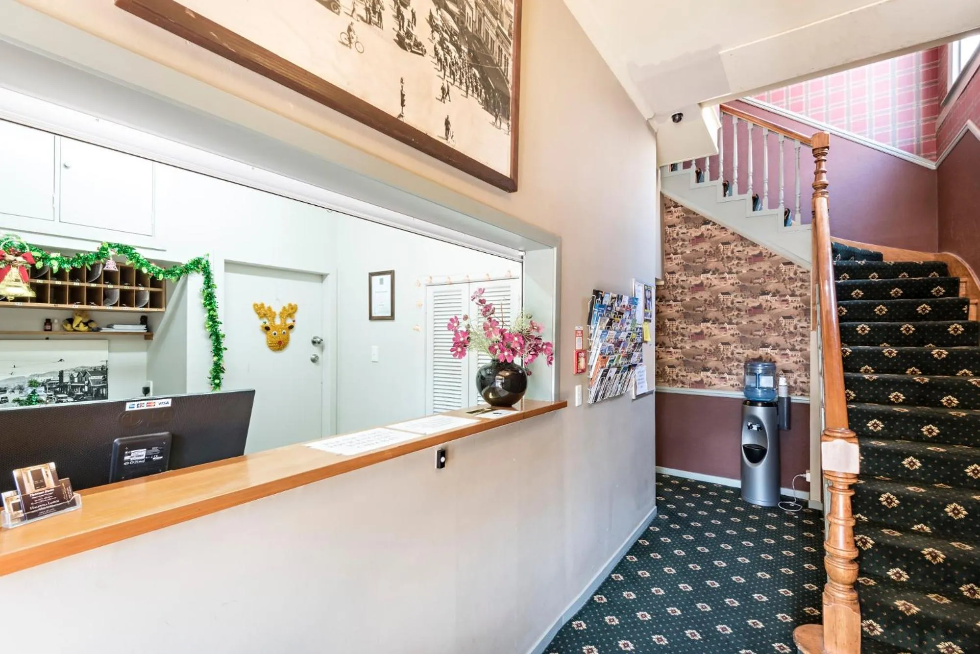 Lobby or reception in Halswell Lodge