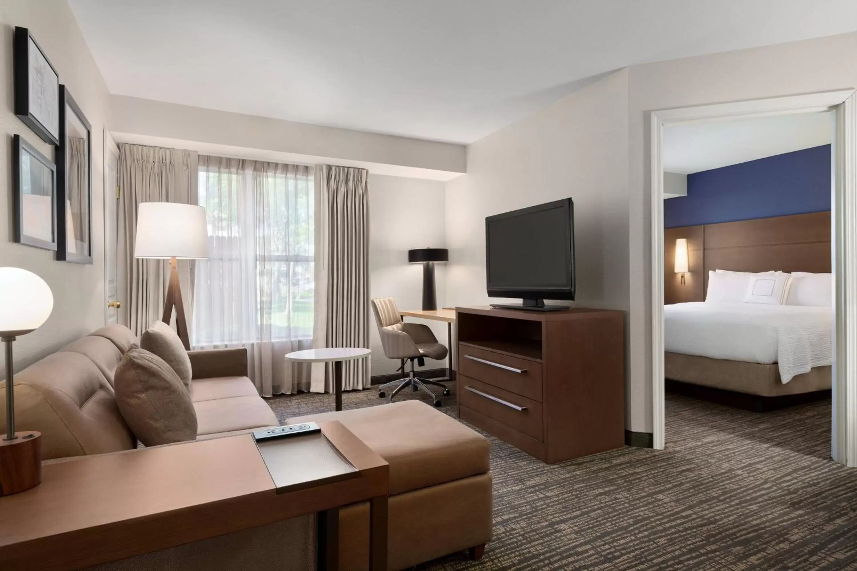 Living room, Seating Area in Residence Inn by Marriott Palmdale Lancaster