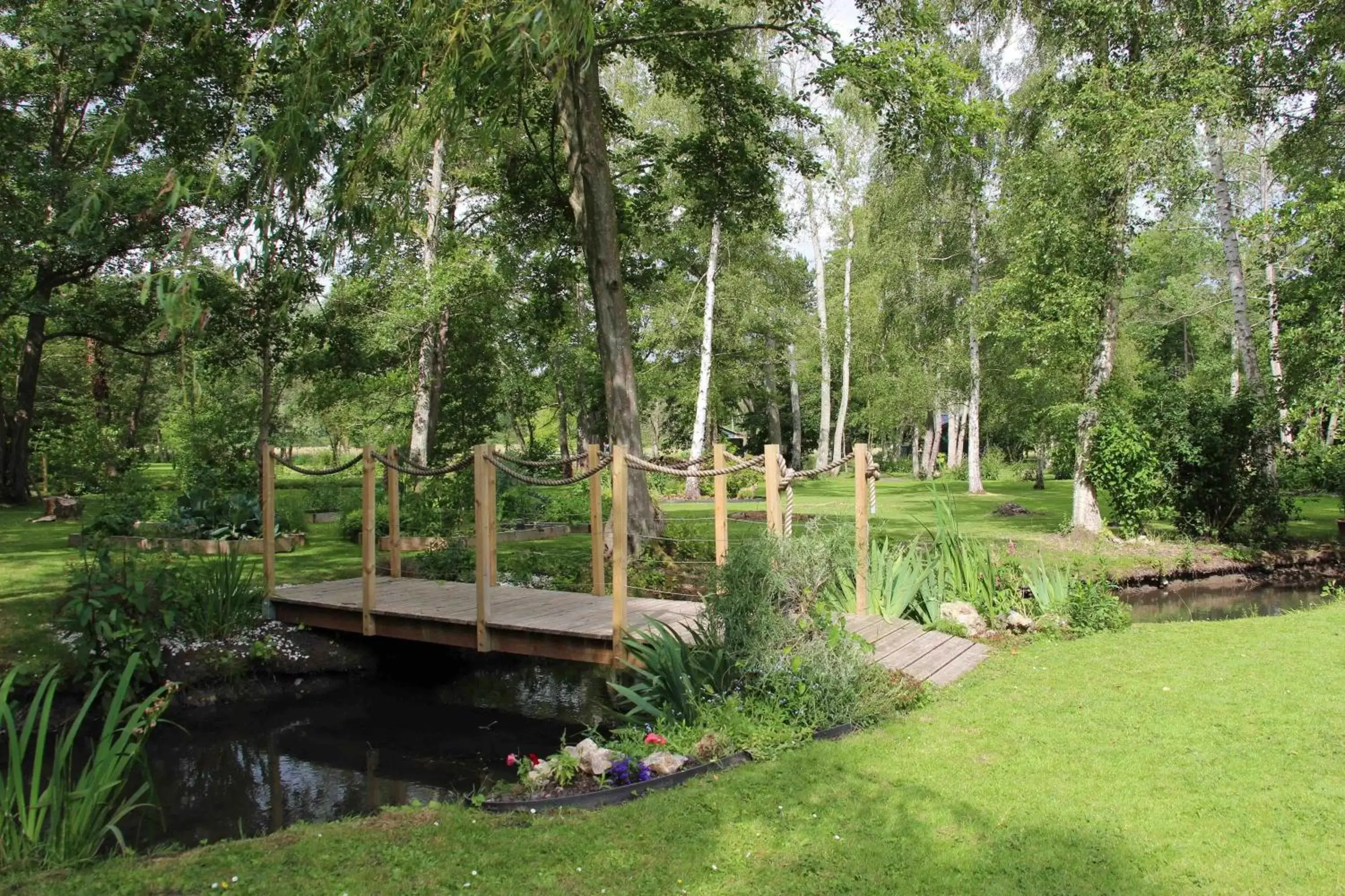 Garden in Le Moulin Fouret