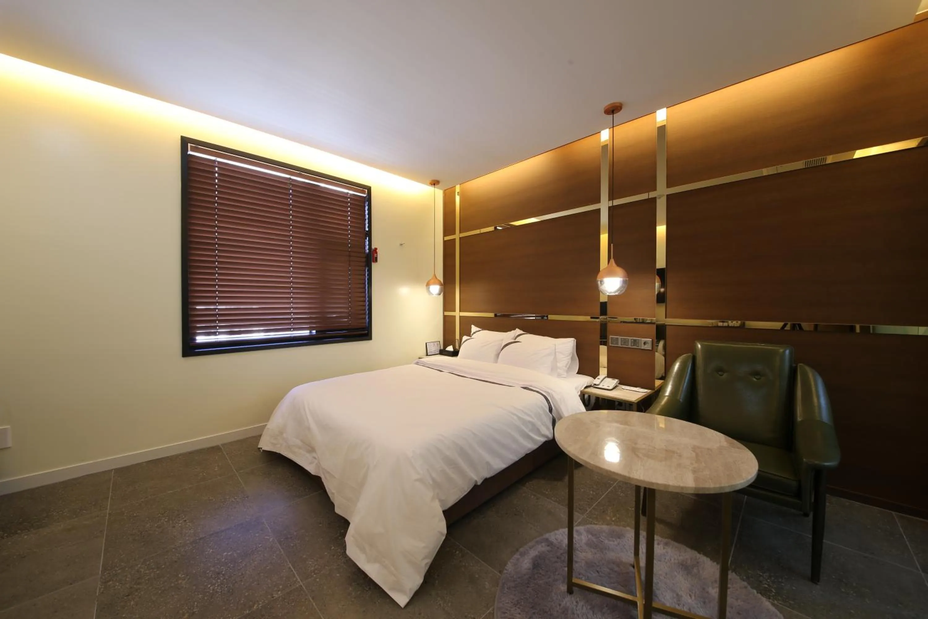 Bed in Suncheon Divine Hotel