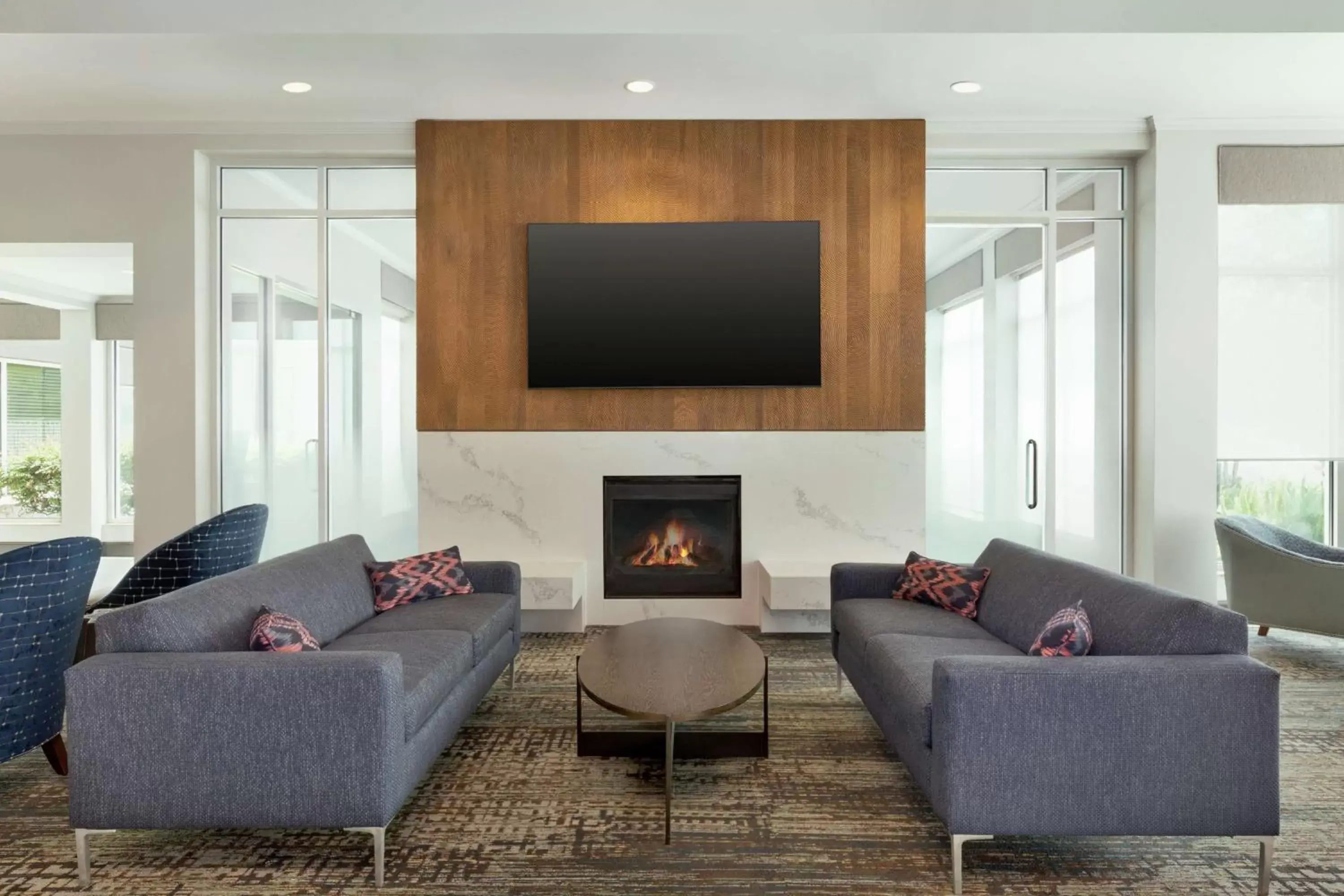 Lobby or reception, Seating Area in Hilton Garden Inn Houston Energy Corridor