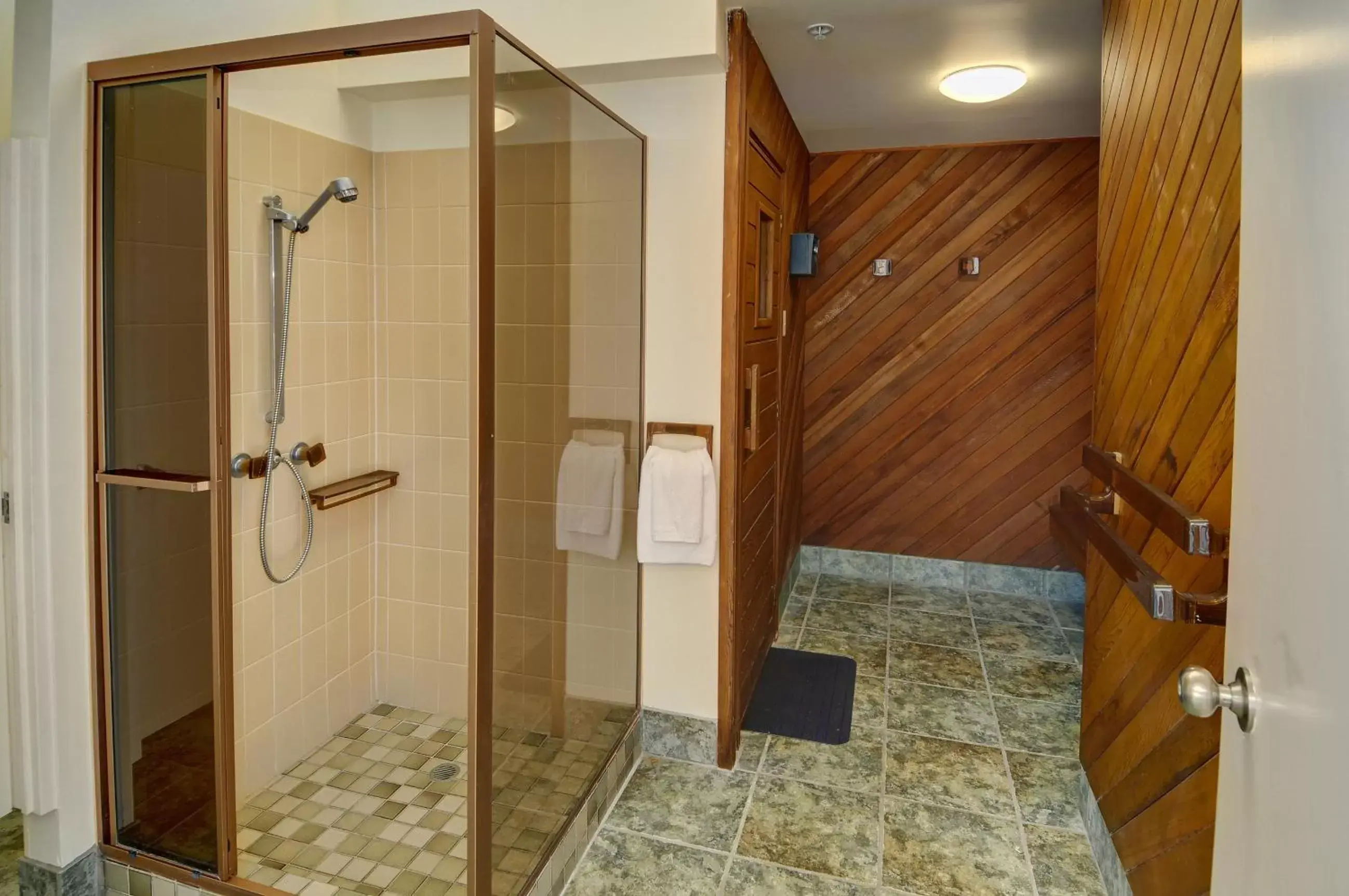 Shower, Bathroom in Coolum Caprice
