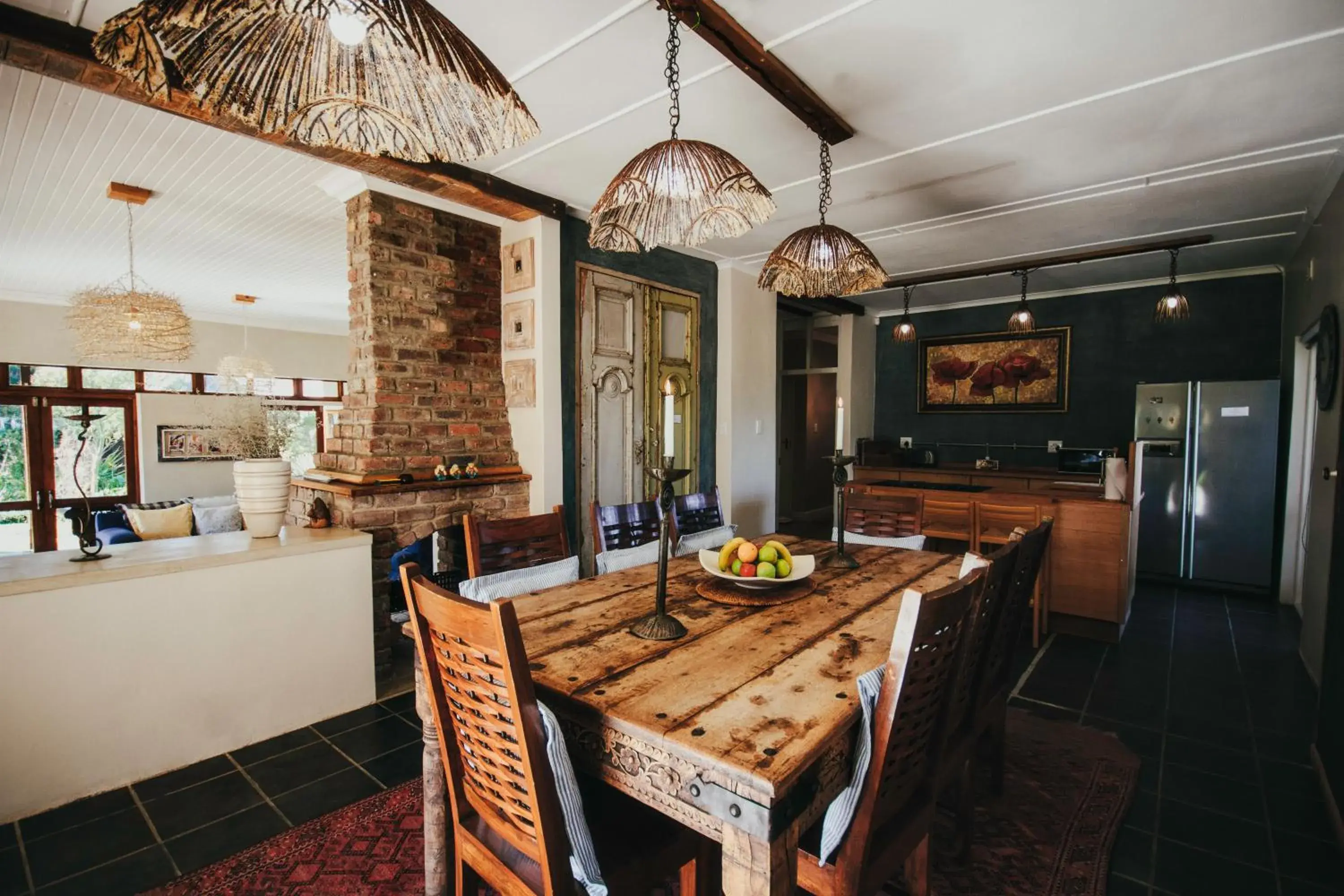 Dining area, Restaurant/Places to Eat in A Hilltop Country Retreat