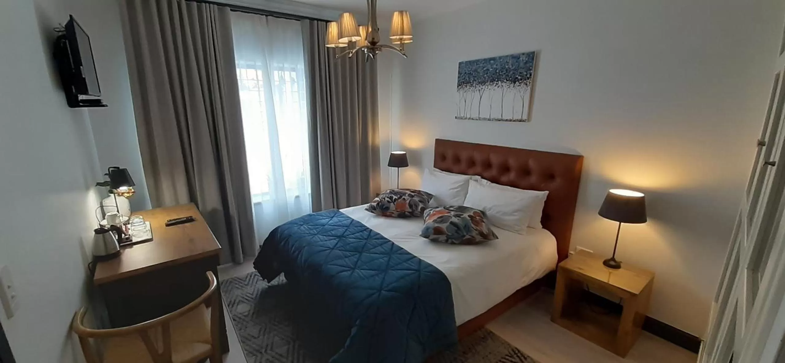 Bed in Guesthouse Indongo Swakopmund