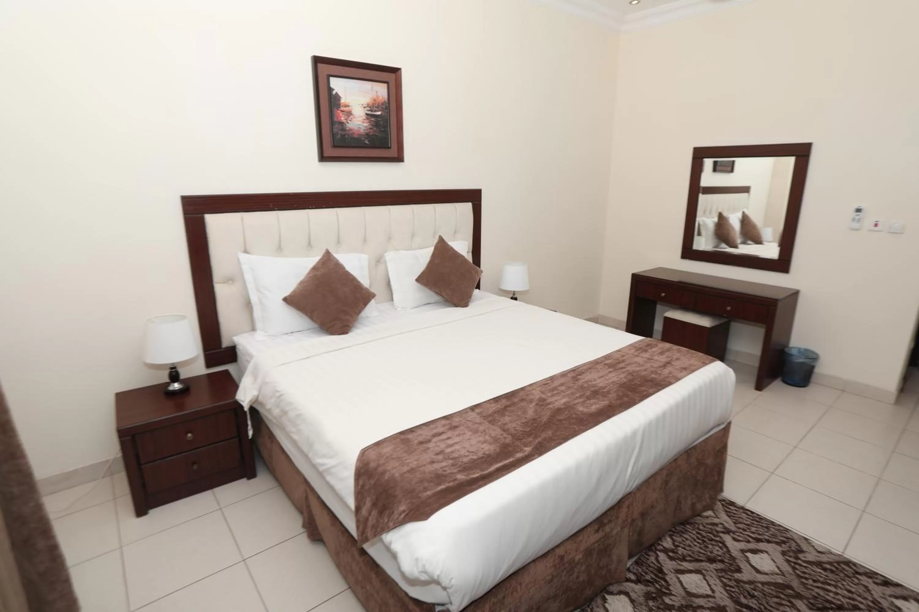 Bed in Samaya Suites