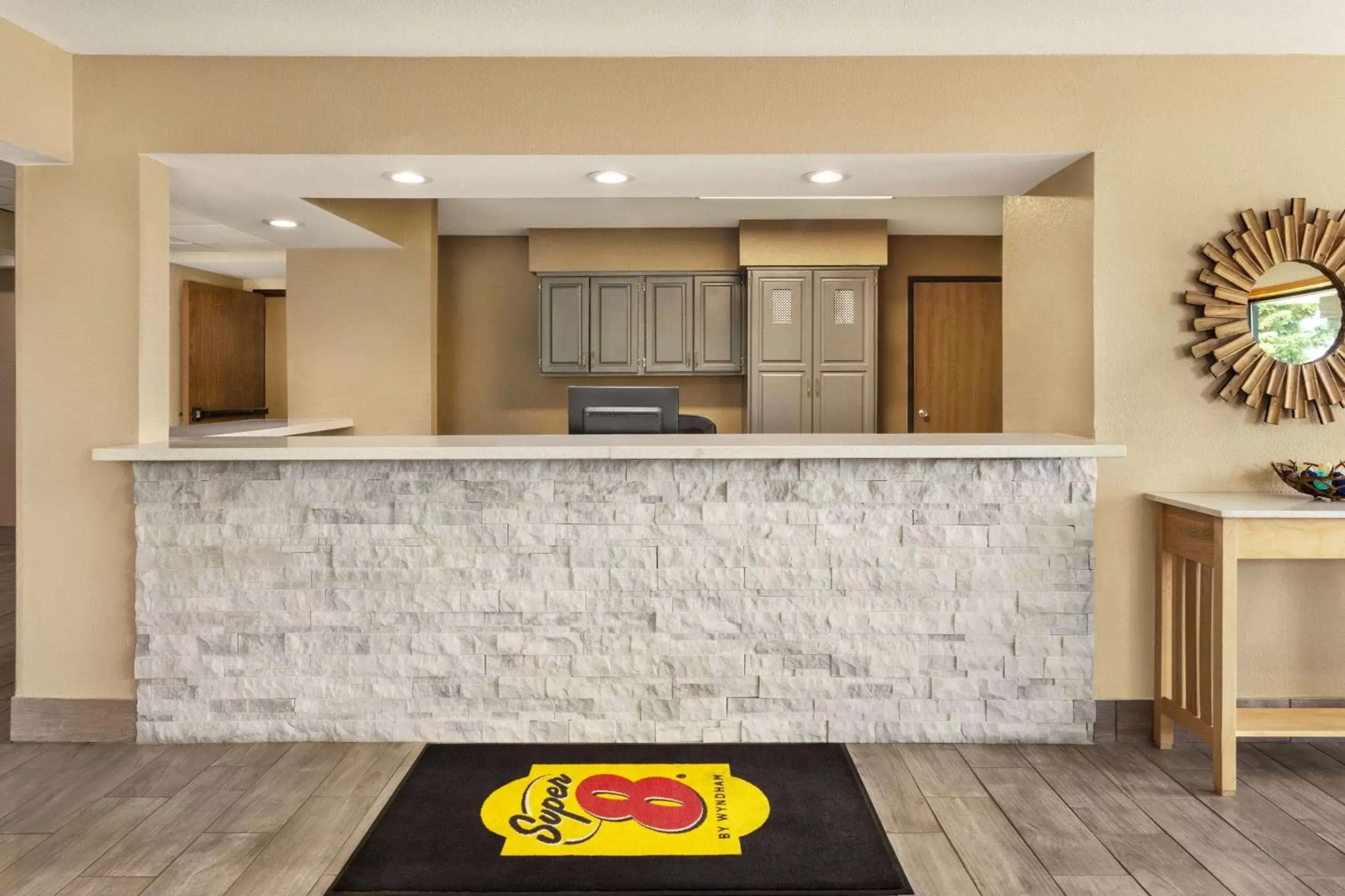 Lobby or reception, Lobby/Reception in Super 8 by Wyndham Ankeny/Des Moines Area