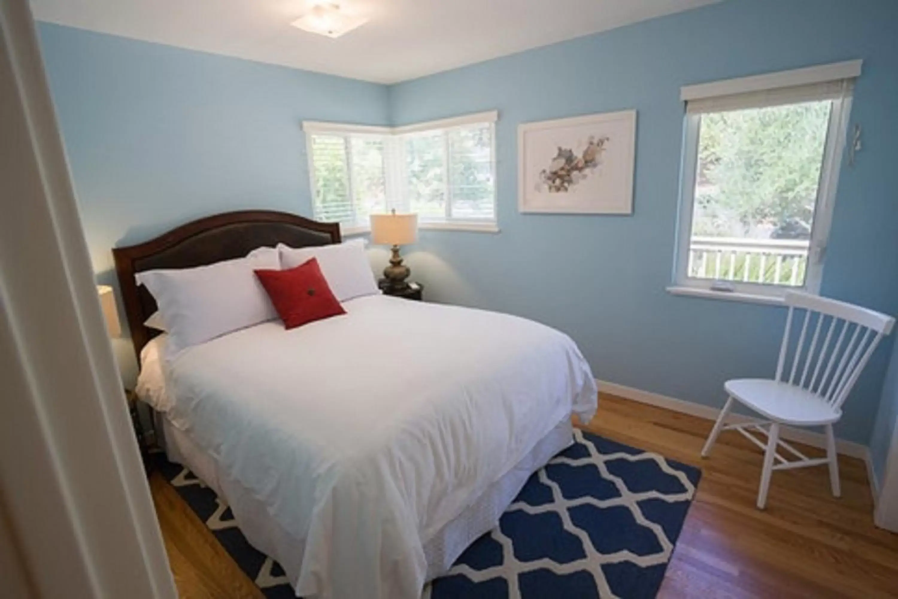 Bedroom in Aurora Park Cottages