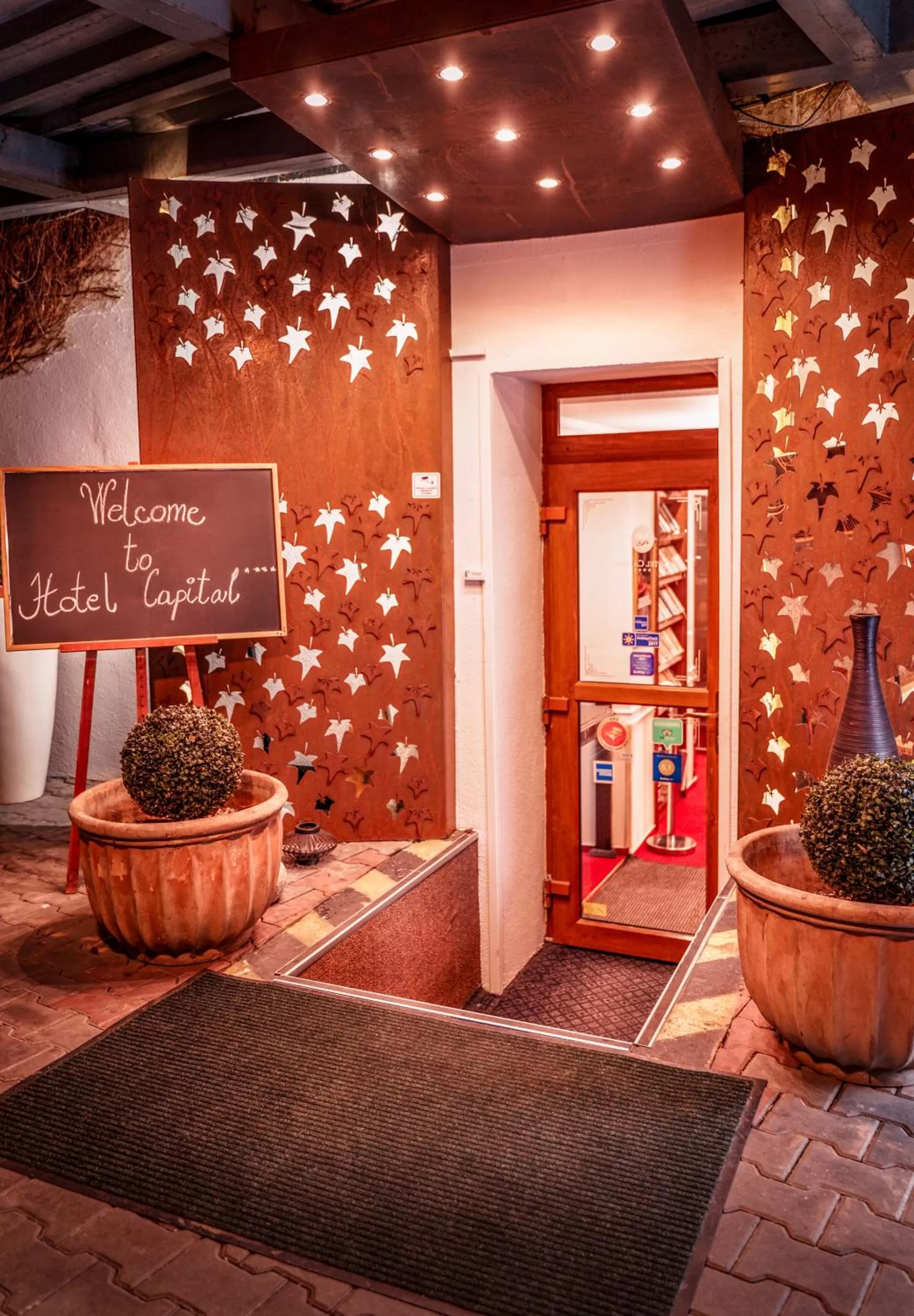 Area and facilities in Hotel Capital with private wellness