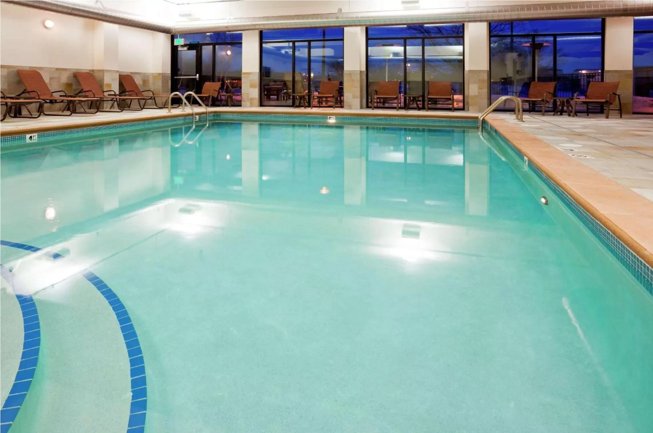 Pool view in Homewood Suites by Hilton Minneapolis - Saint Louis Park at West End